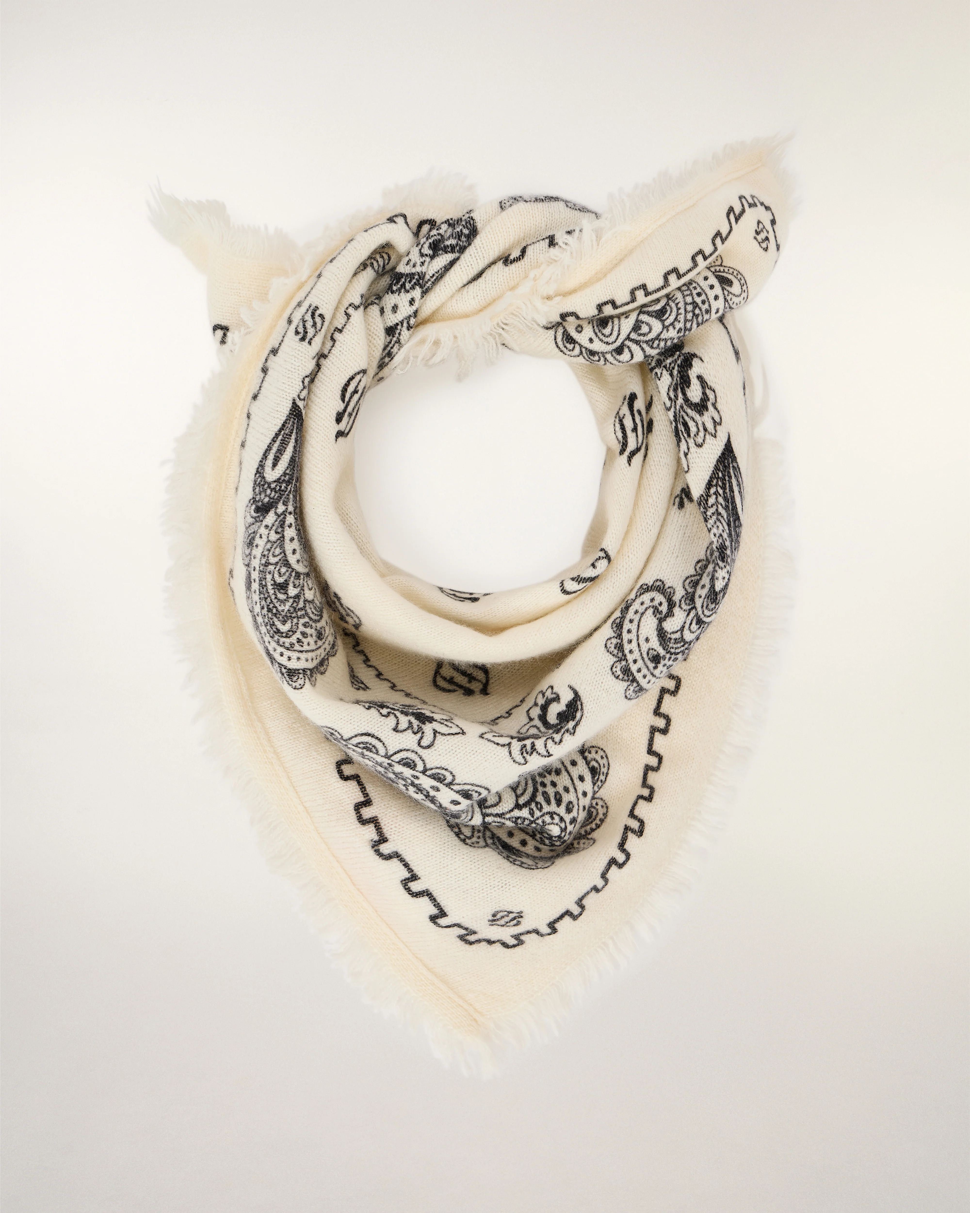 Bandana Scarf (S26 / ACCESSOIRES / Ecru) - Image 4