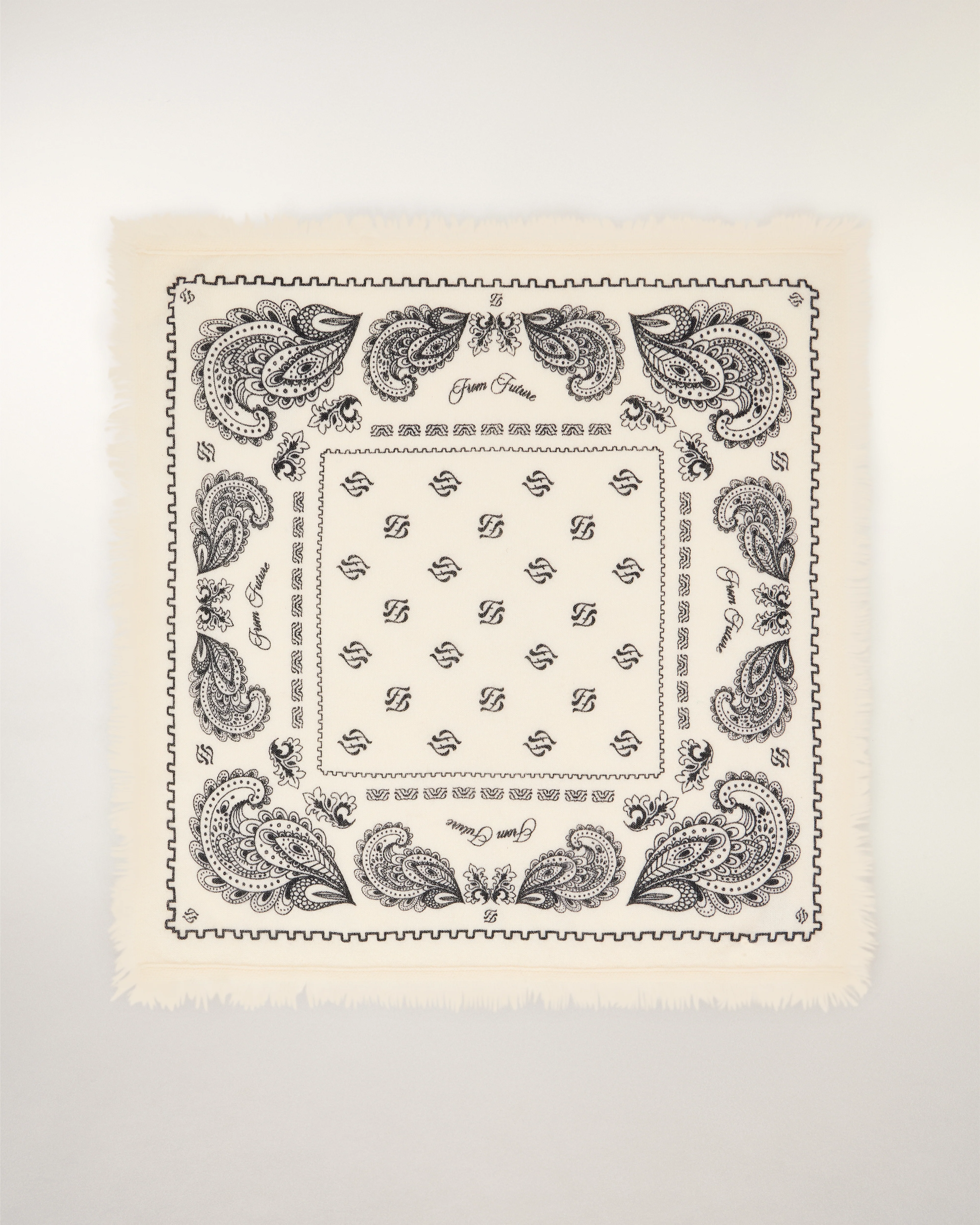Bandana Scarf (S26 / ACCESSOIRES / Ecru) - Image 5