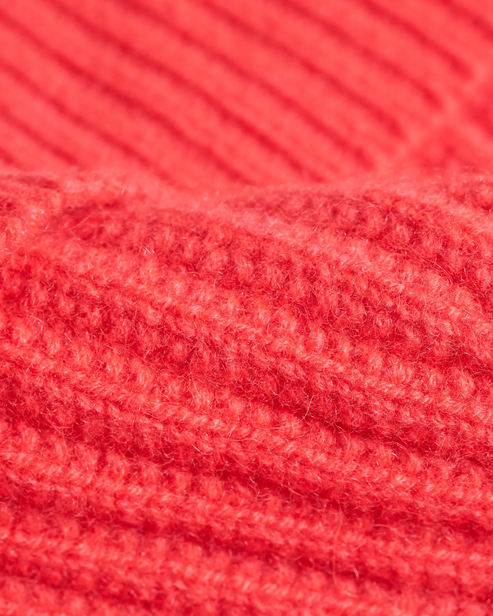 Ribbed Cuff Beanie (H25 / ACCESSOIRES / Cosmic Coral) - Image 3