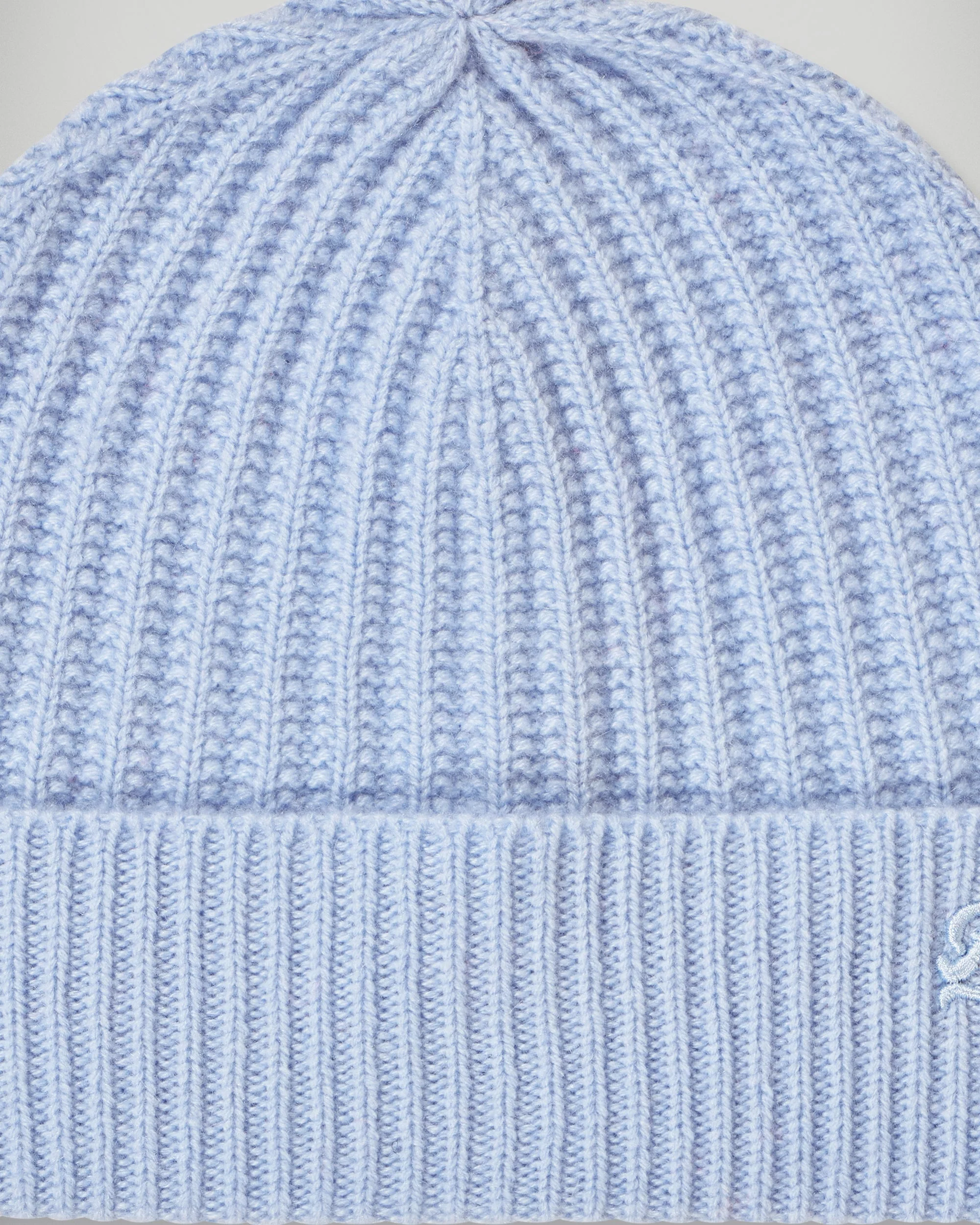 Ribbed Cuff Beanie (H25 / ACCESSOIRES / Smooth Blue) - Image 2
