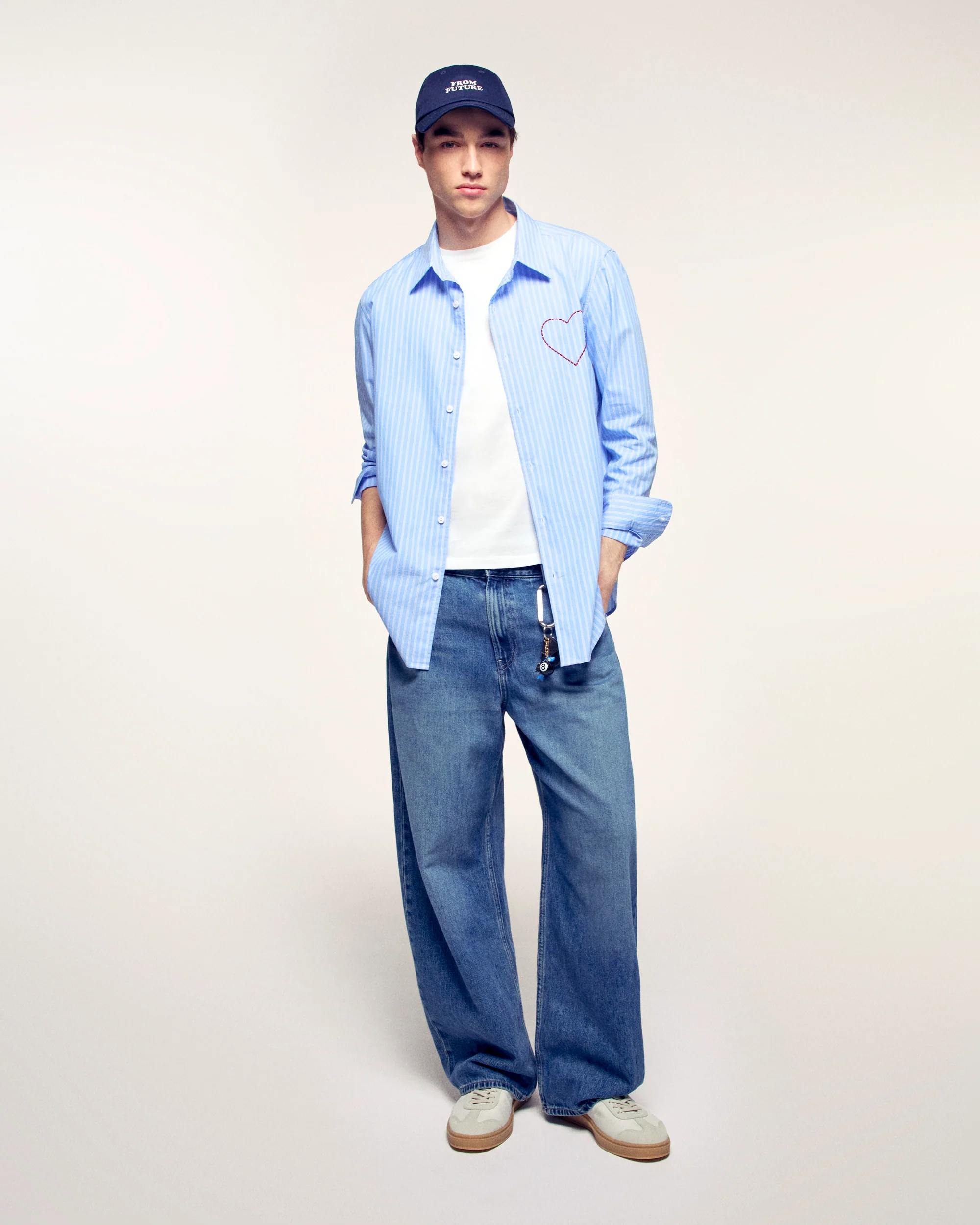 Denim Cap (S26/ ACCESSOIRES/ Light Denim) - Image 3