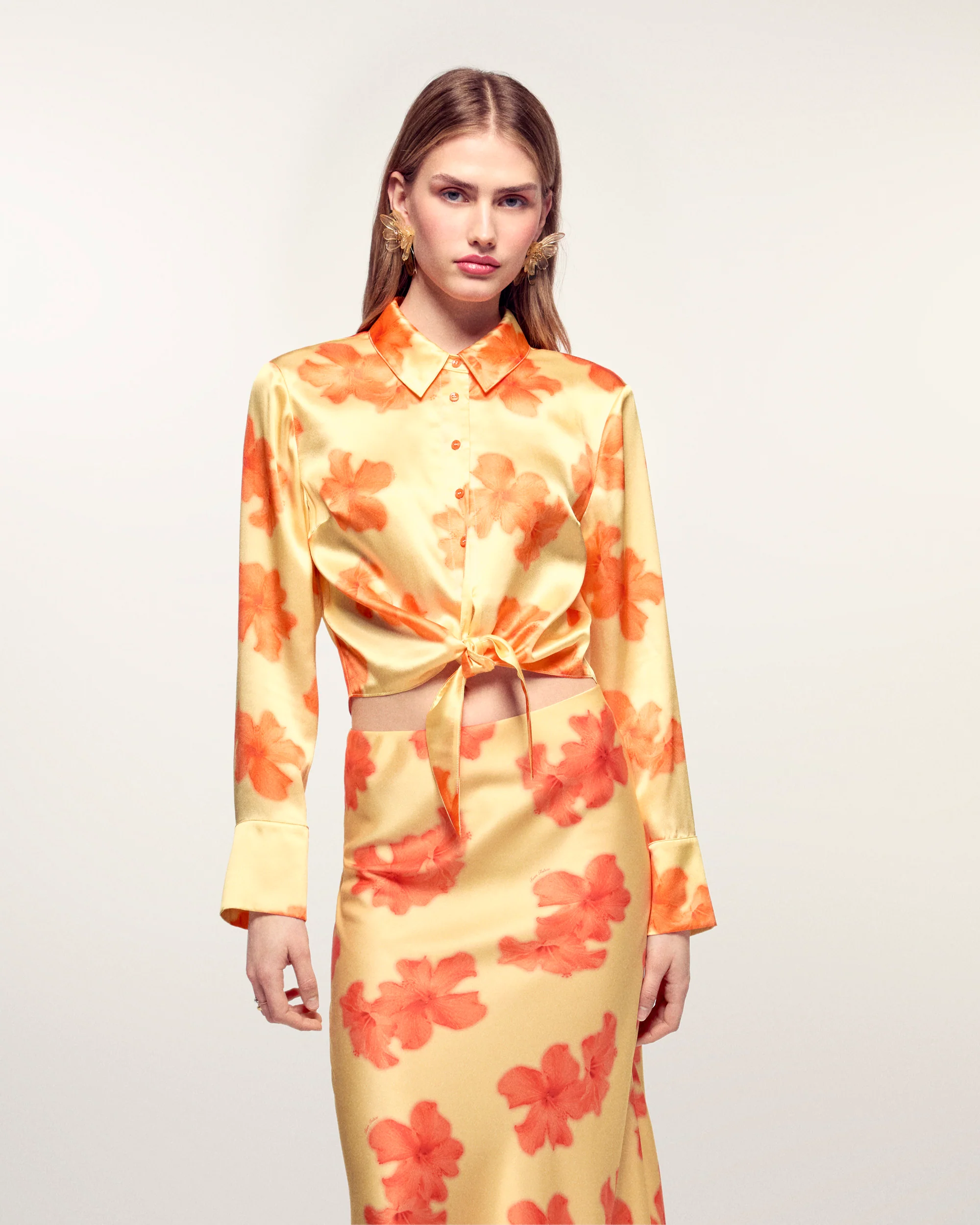 Long Sleeve Shirt (S26 / FEMME / Sunny Hibiscus)