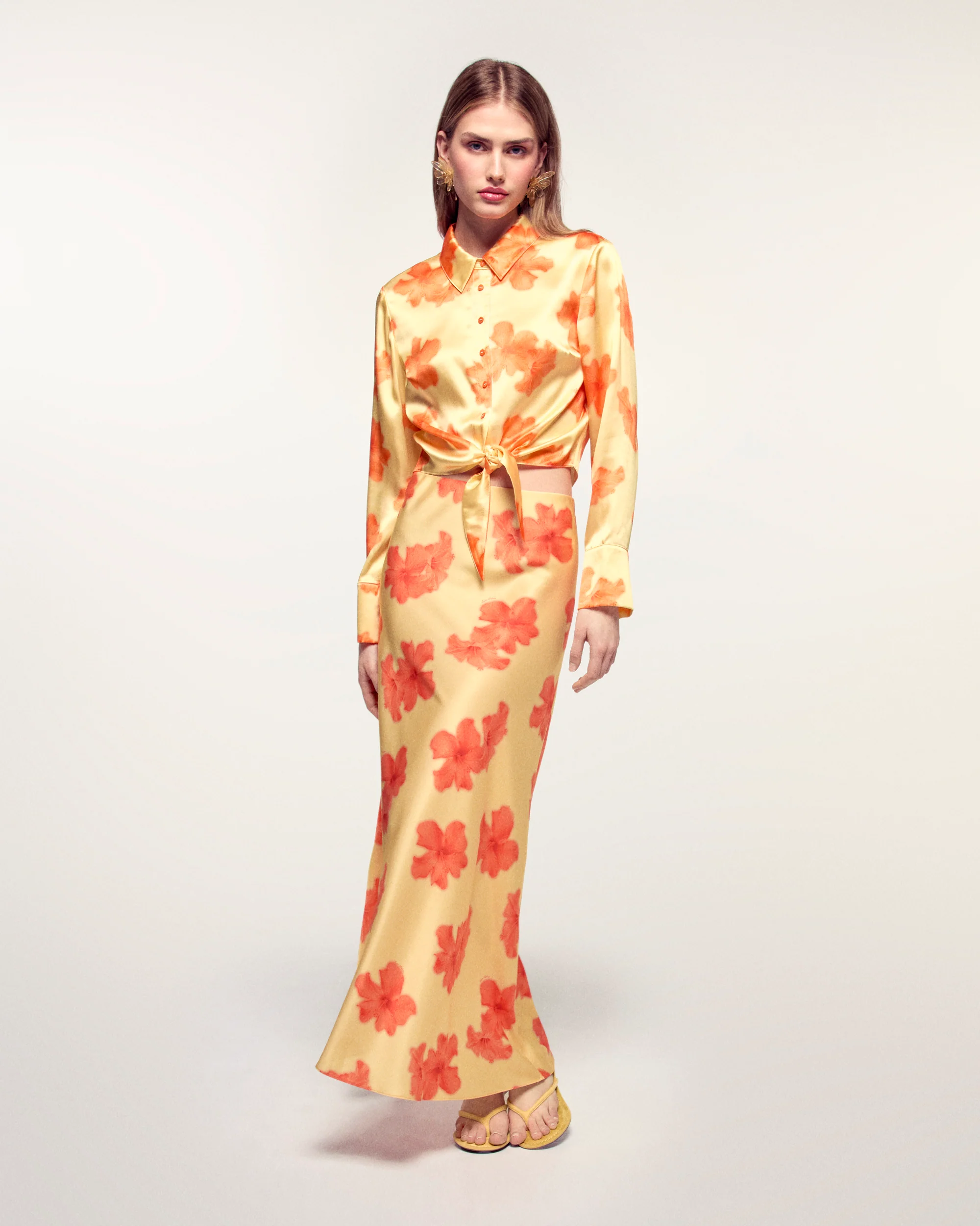 Long Sleeve Shirt (S26 / FEMME / Sunny Hibiscus) - Image 3