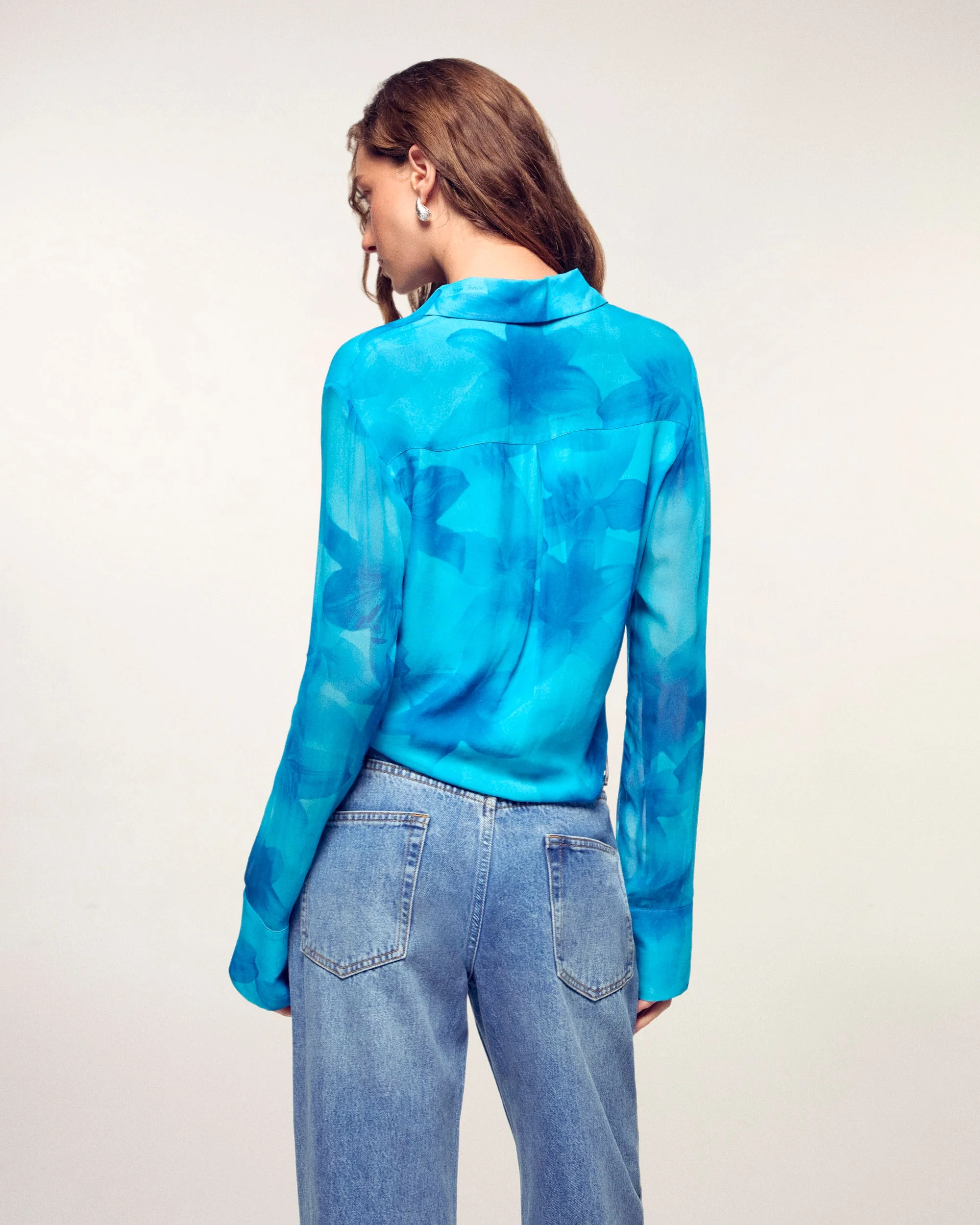 Long Sleeve Shirt (S26 / FEMME / Tropical Bloom Lily) - Image 4
