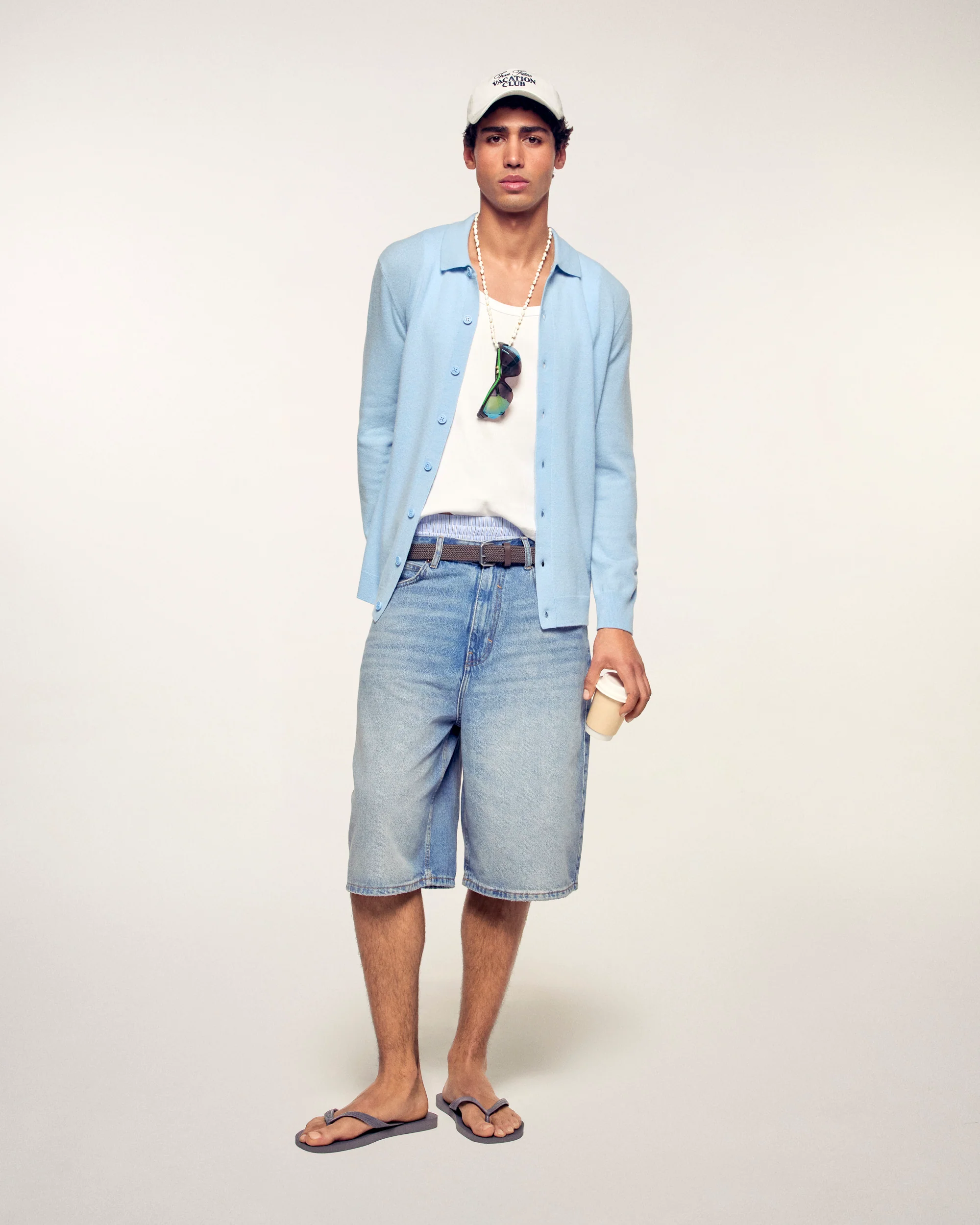 Long Sleeve Shirt (S26 / HOMME / Baby blue) - Image 3