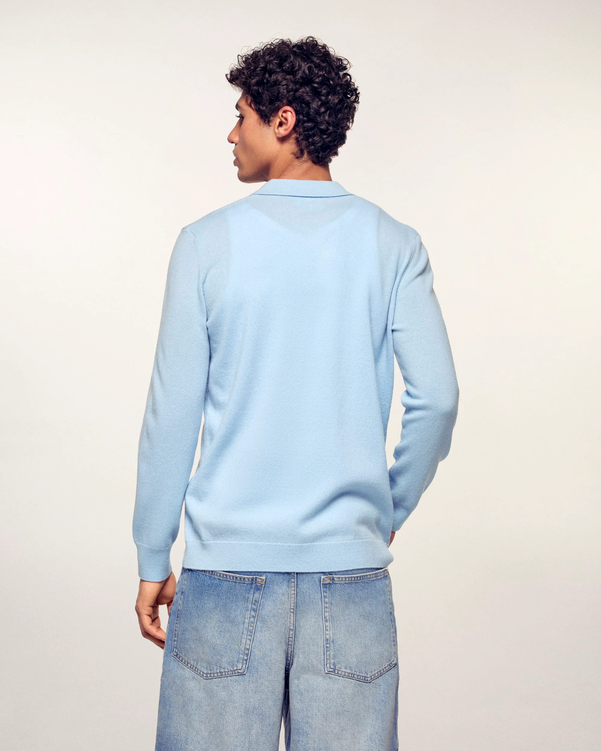 Long Sleeve Shirt (S26 / HOMME / Baby blue) - Image 4