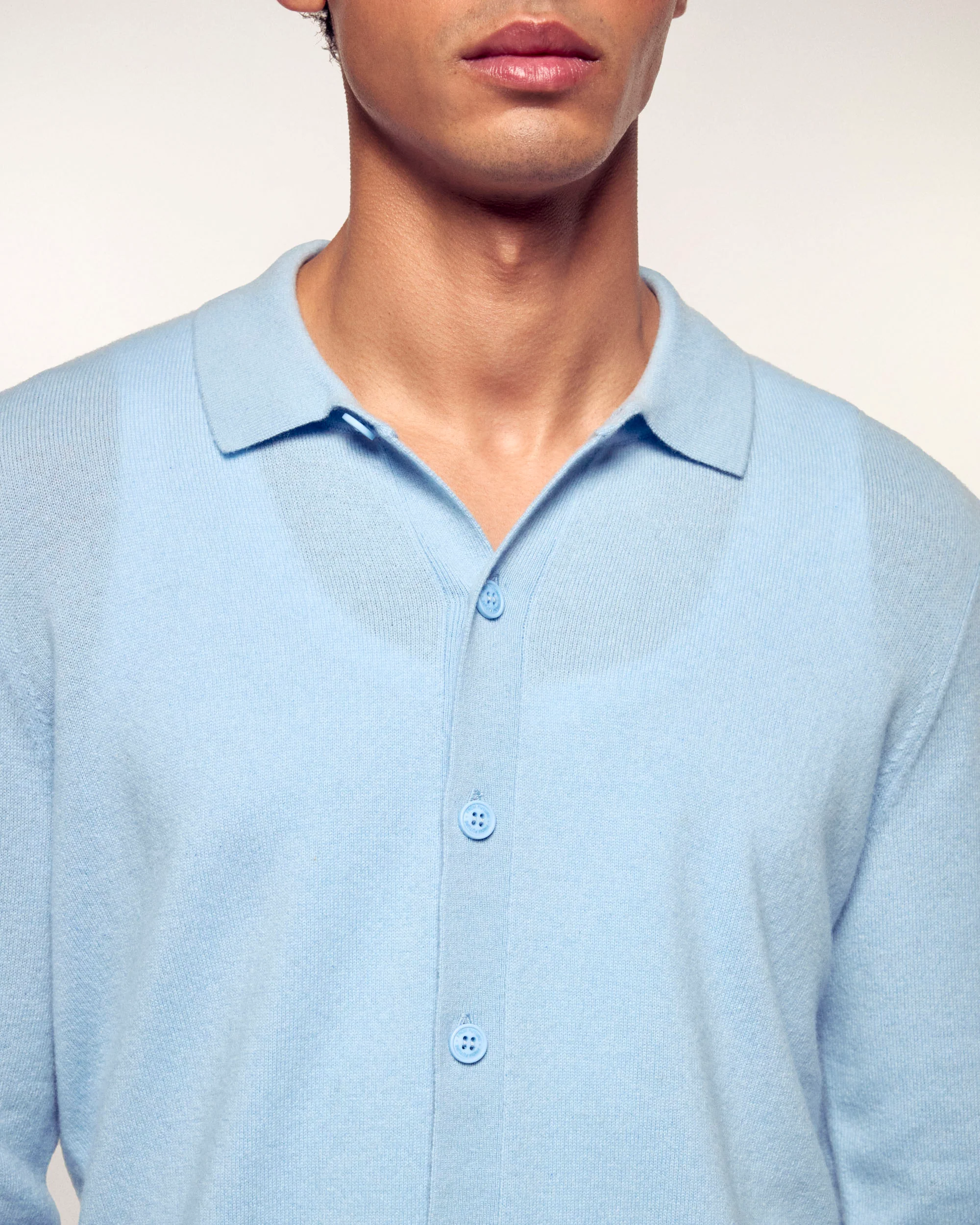 Long Sleeve Shirt (S26 / HOMME / Baby blue) - Image 5