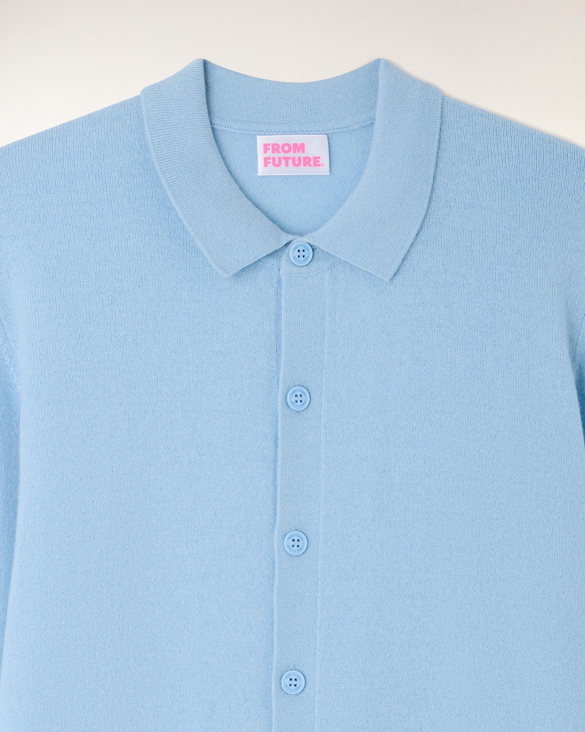 Long Sleeve Shirt (S26 / HOMME / Baby blue) - Image 7