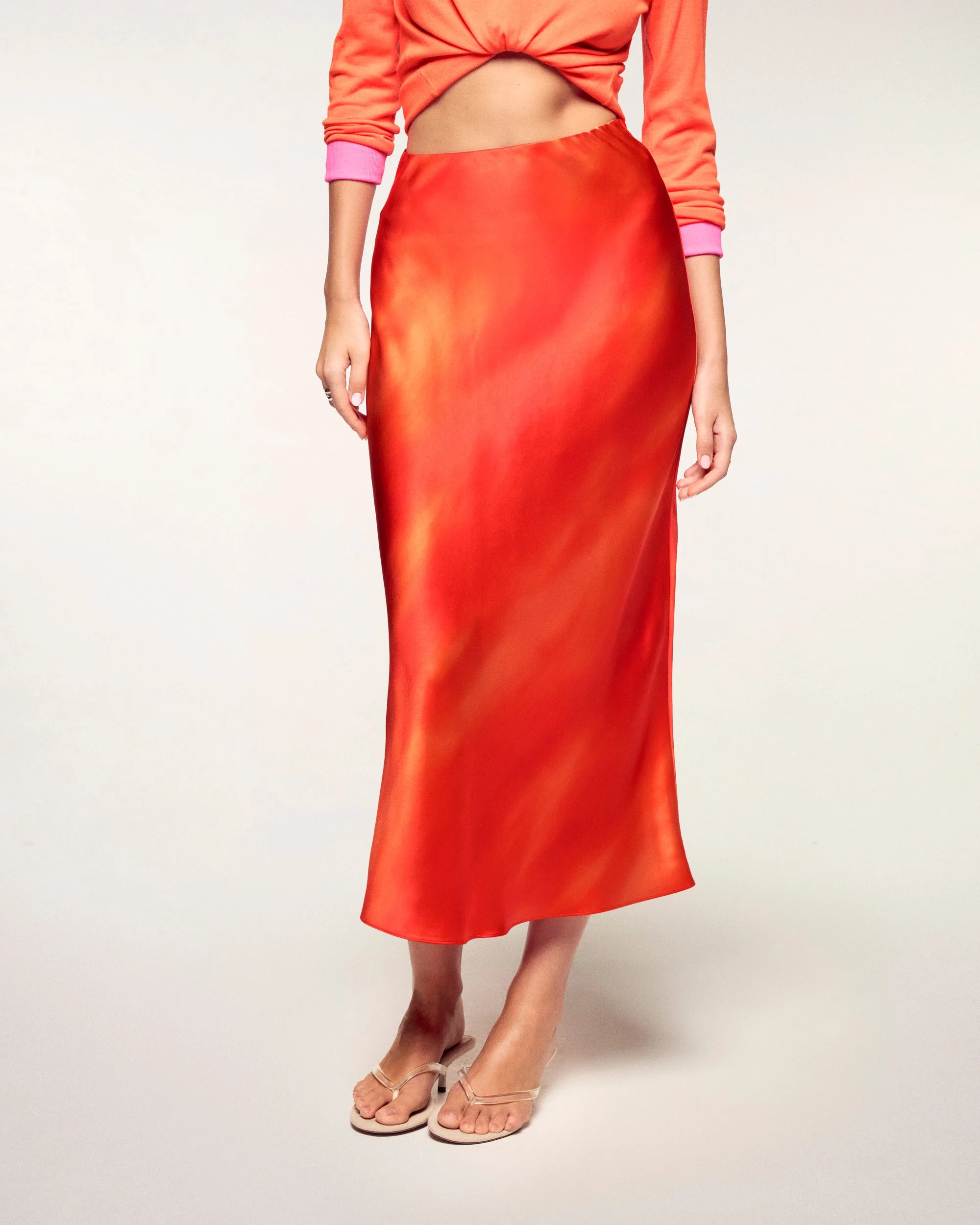 Mid-Length Skirt (S26 / FEMME / Sunset Samba) - Image 3