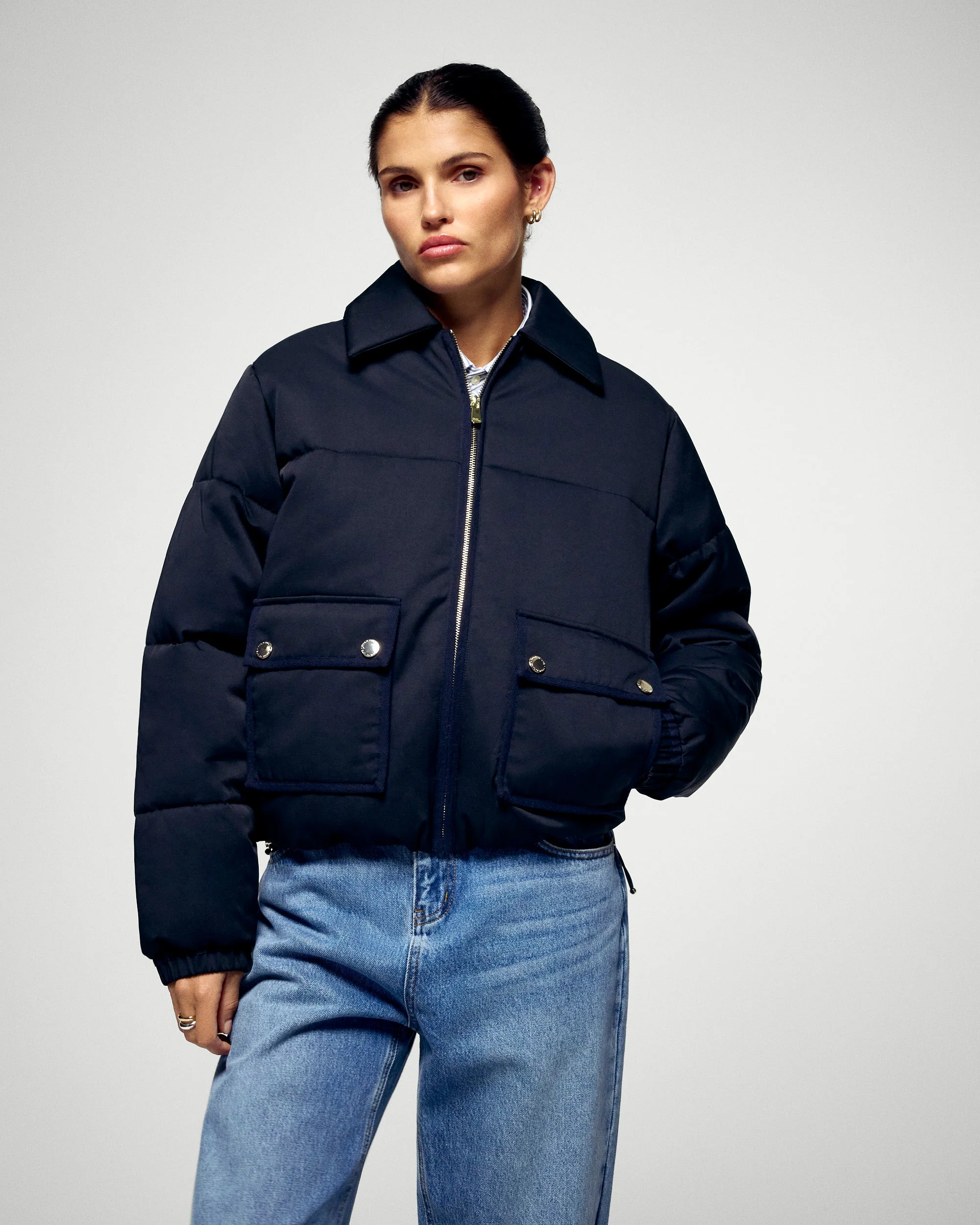 Outerwear Doudoune (H25 / FEMME / Navy)