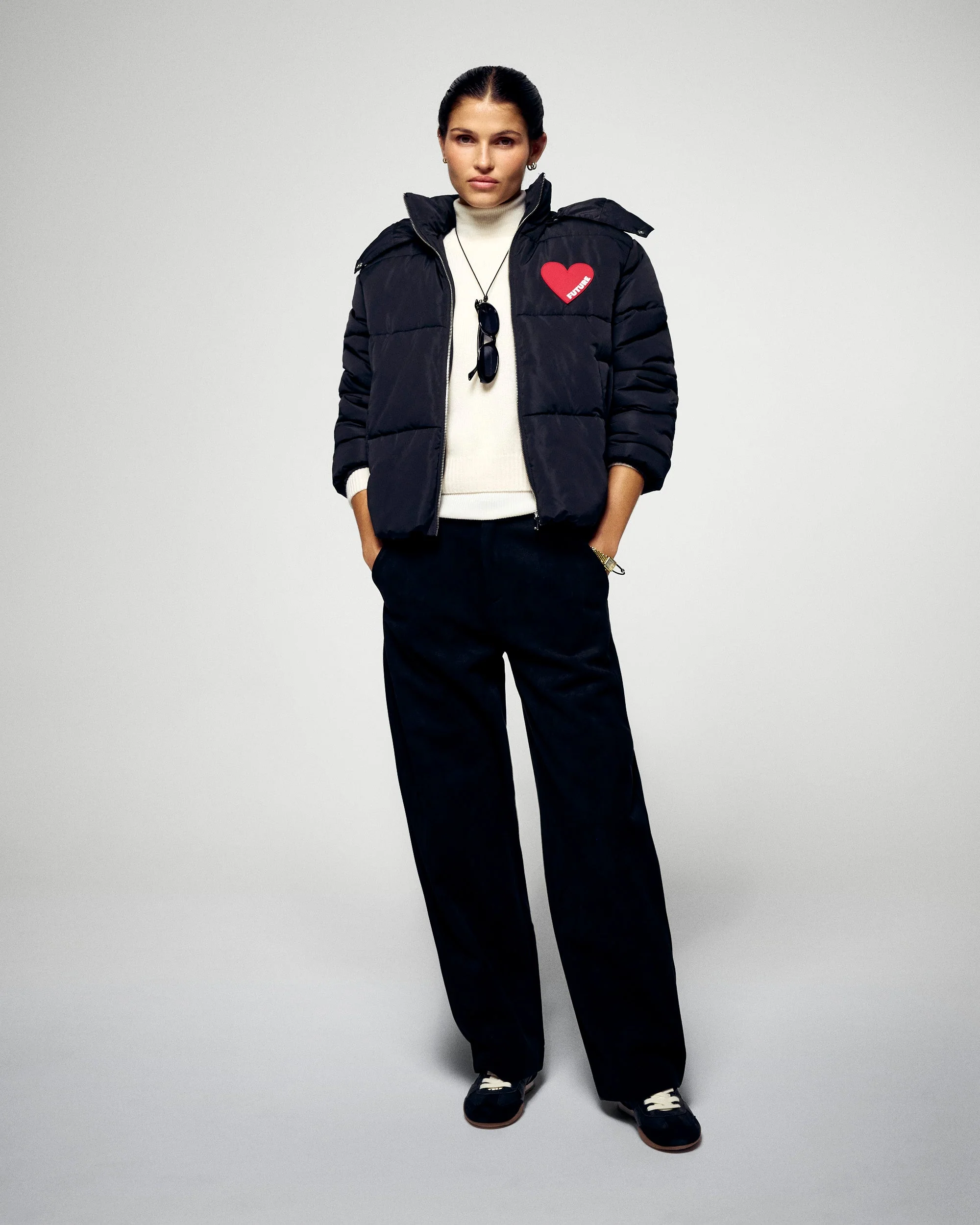 Outerwear Doudoune (H25 / FEMME / Black) - Image 4