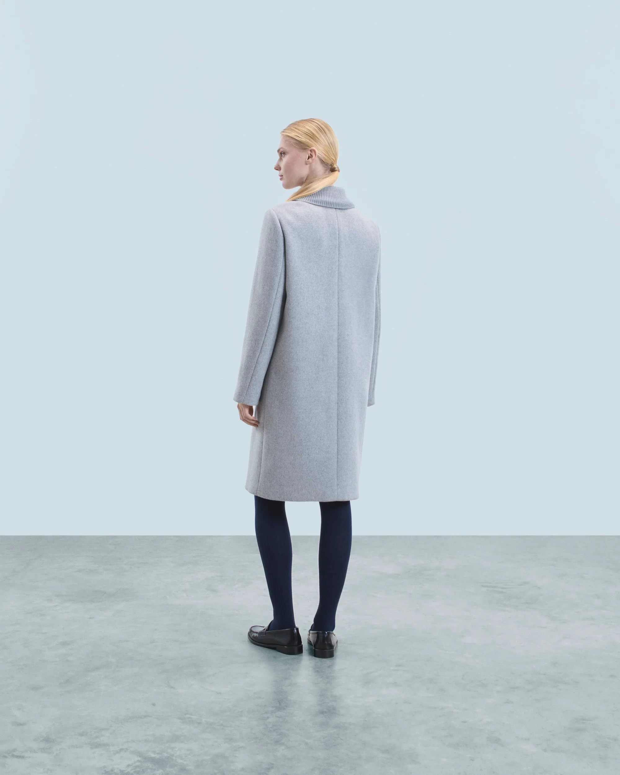 Outerwear Coat (H24 / FEMME / Light Heather Gray) - Image 4