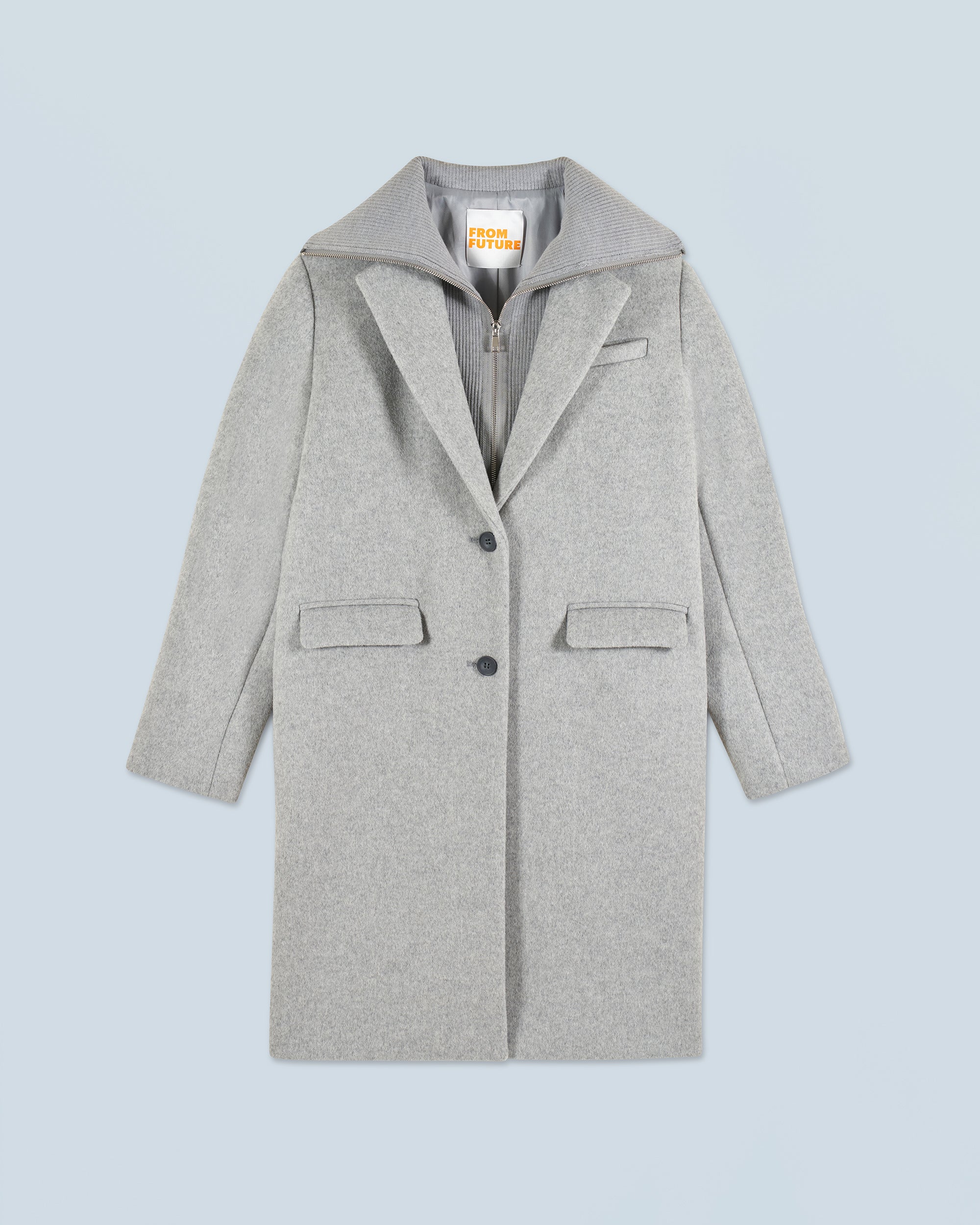 Outerwear Coat (H24 / FEMME / Light Heather Gray) - Image 5