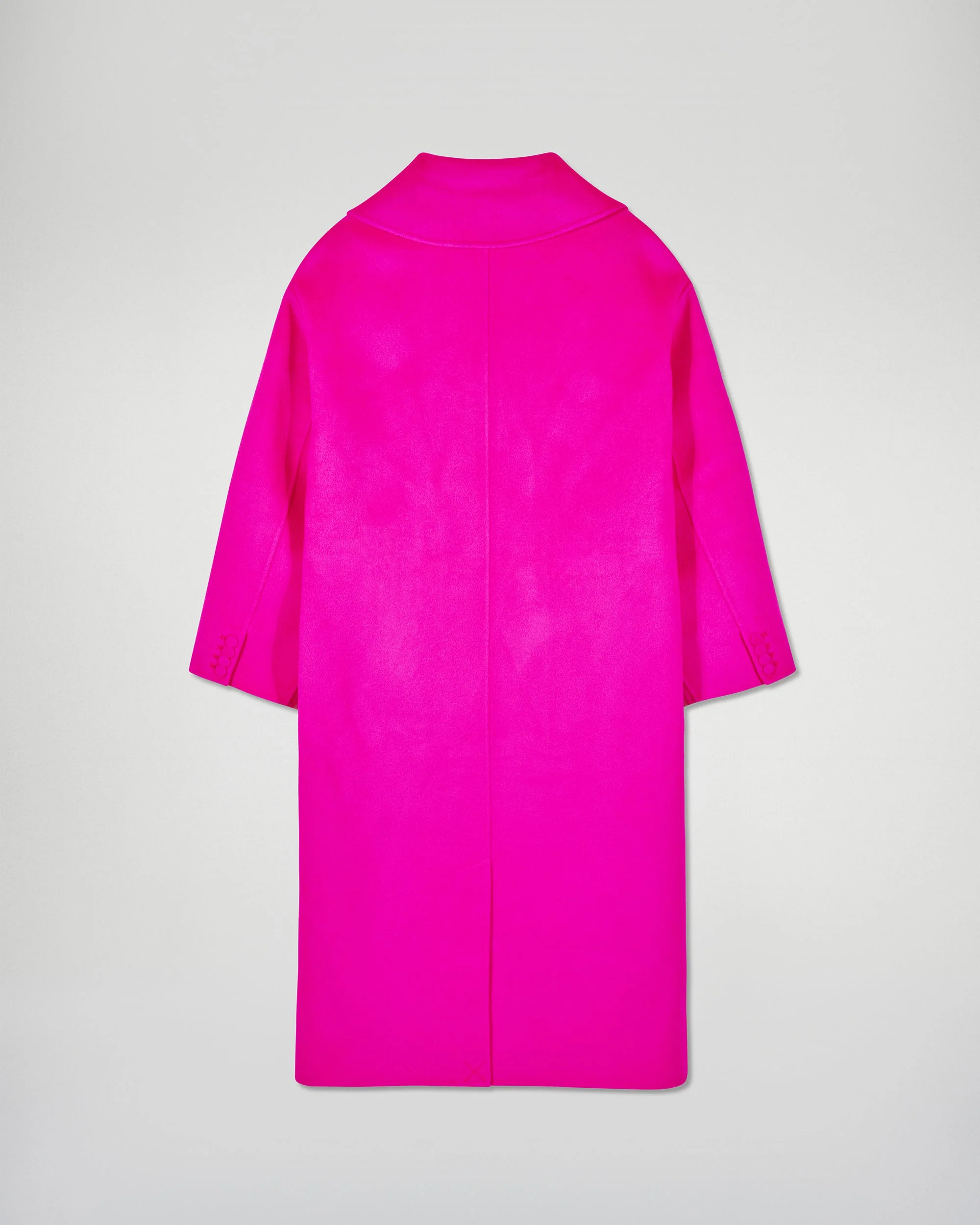 Outerwear Double-Breasted Coat (H25 / FEMME / Cosmic Pink) - Image 7