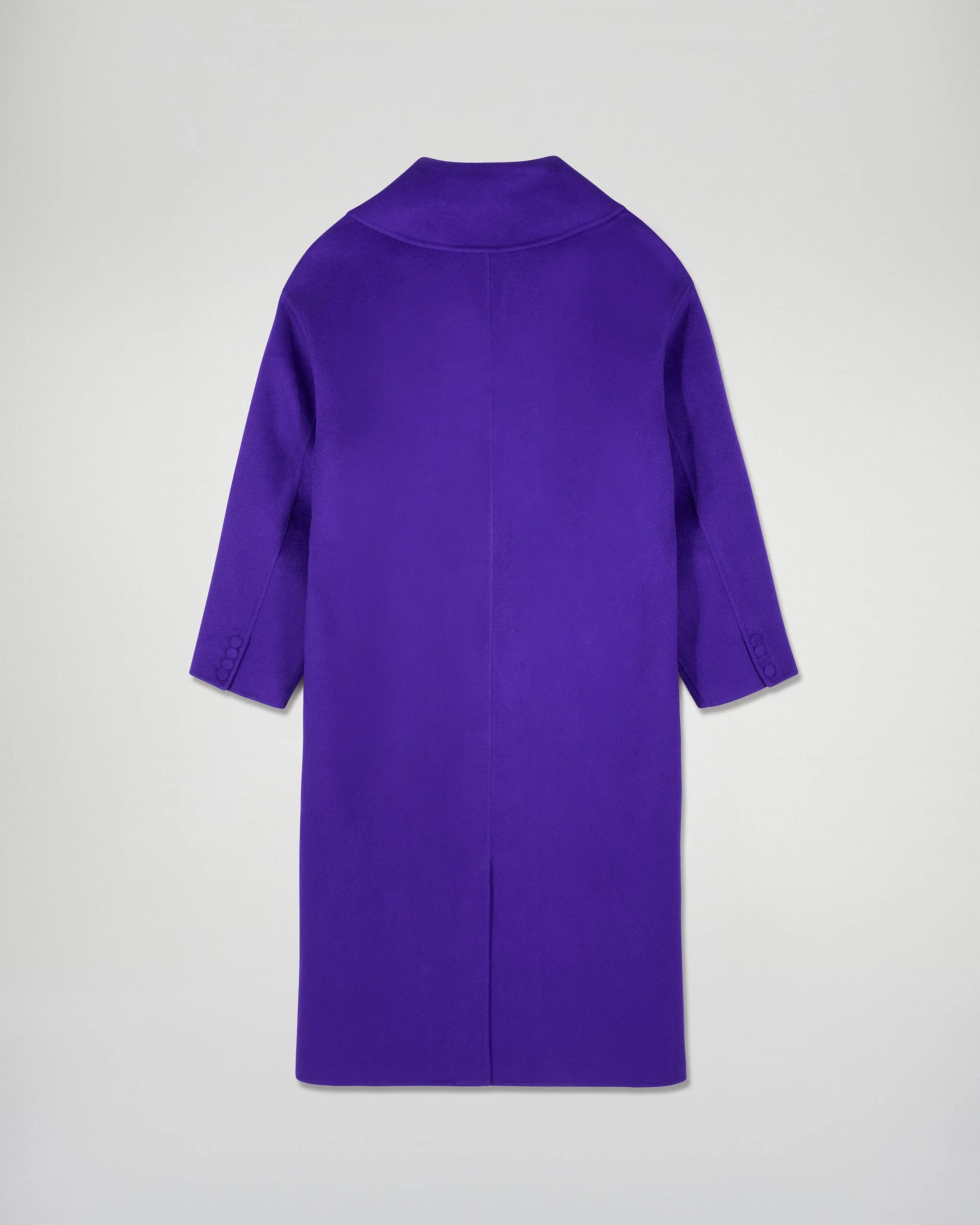 Outerwear Double-Breasted Coat (H25 / FEMME / Velvet Purple) - Image 7