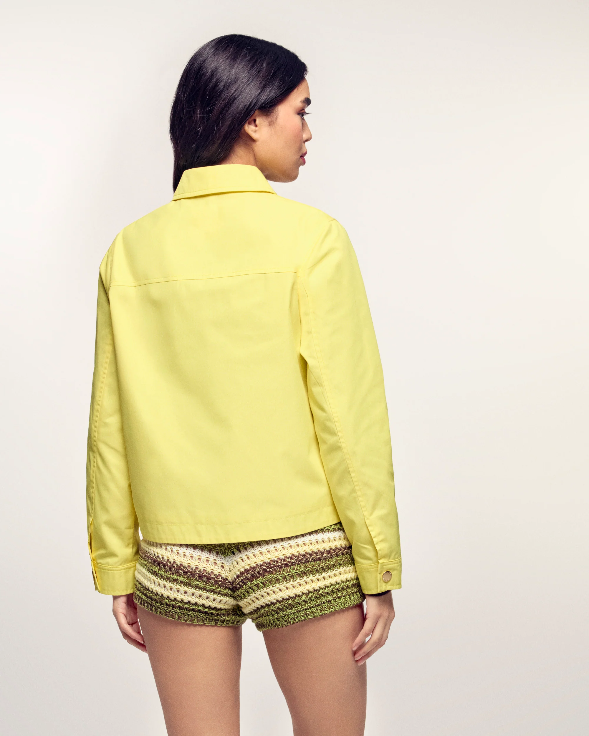 "From Future" Label Jacket (S26/ FEMME/ Star Yellow) - Image 4
