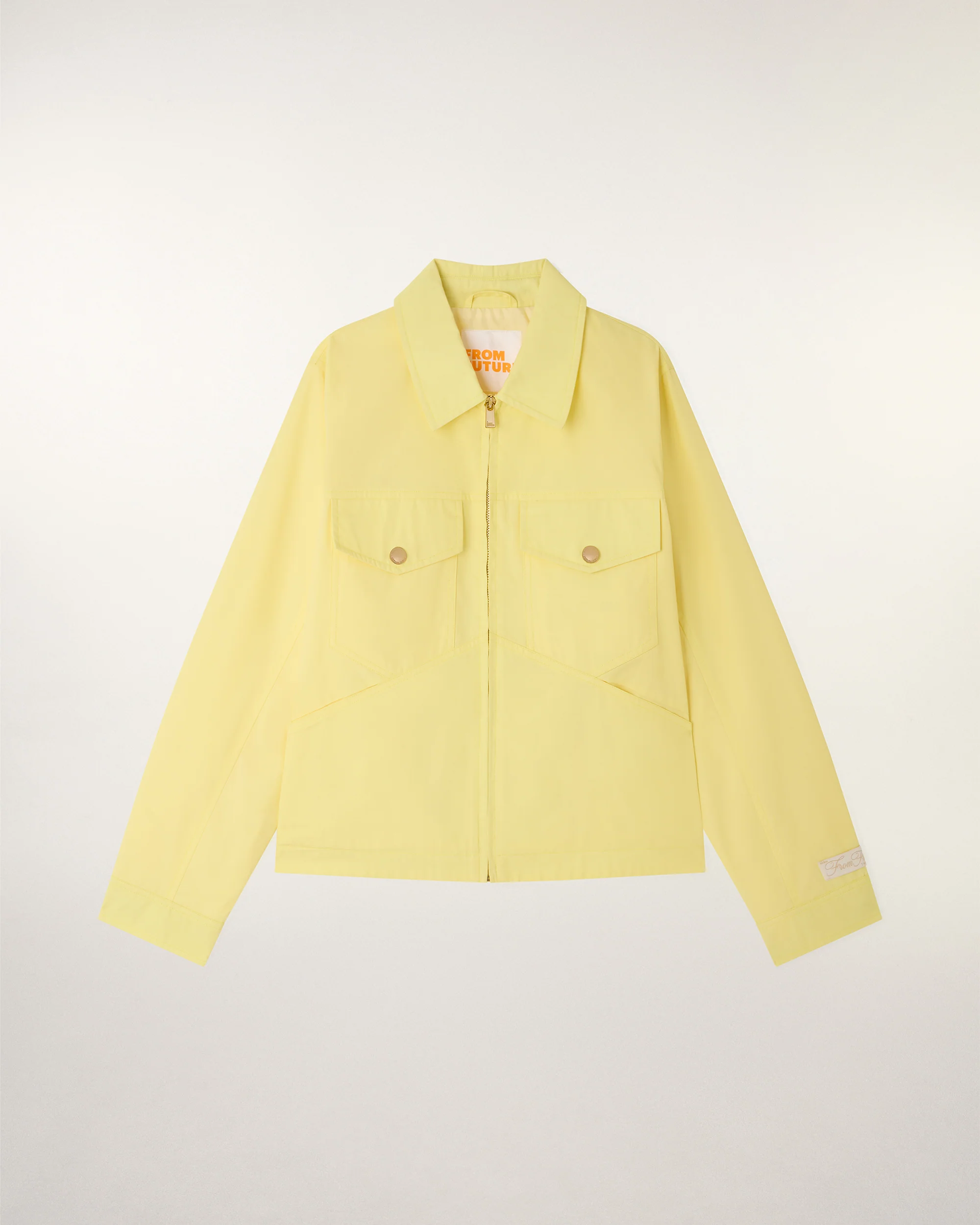 "From Future" Label Jacket (S26/ FEMME/ Star Yellow) - Image 6