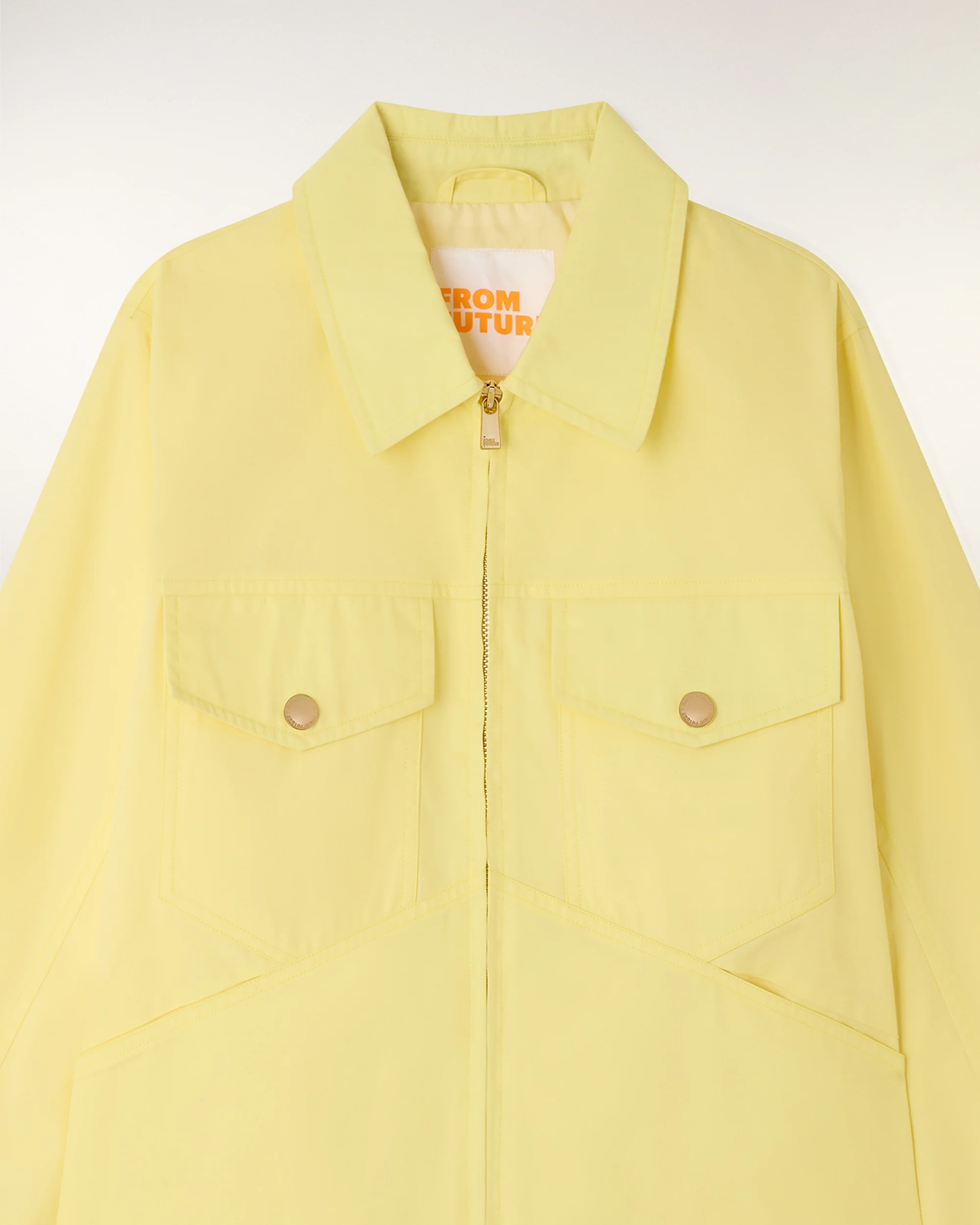 "From Future" Label Jacket (S26/ FEMME/ Star Yellow) - Image 7