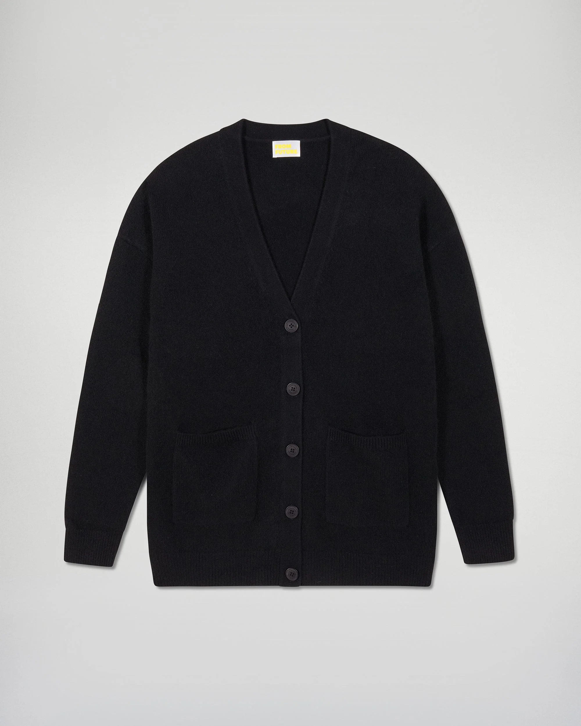 Cardigan sweater (H25 / FEMME / Black) - Image 5