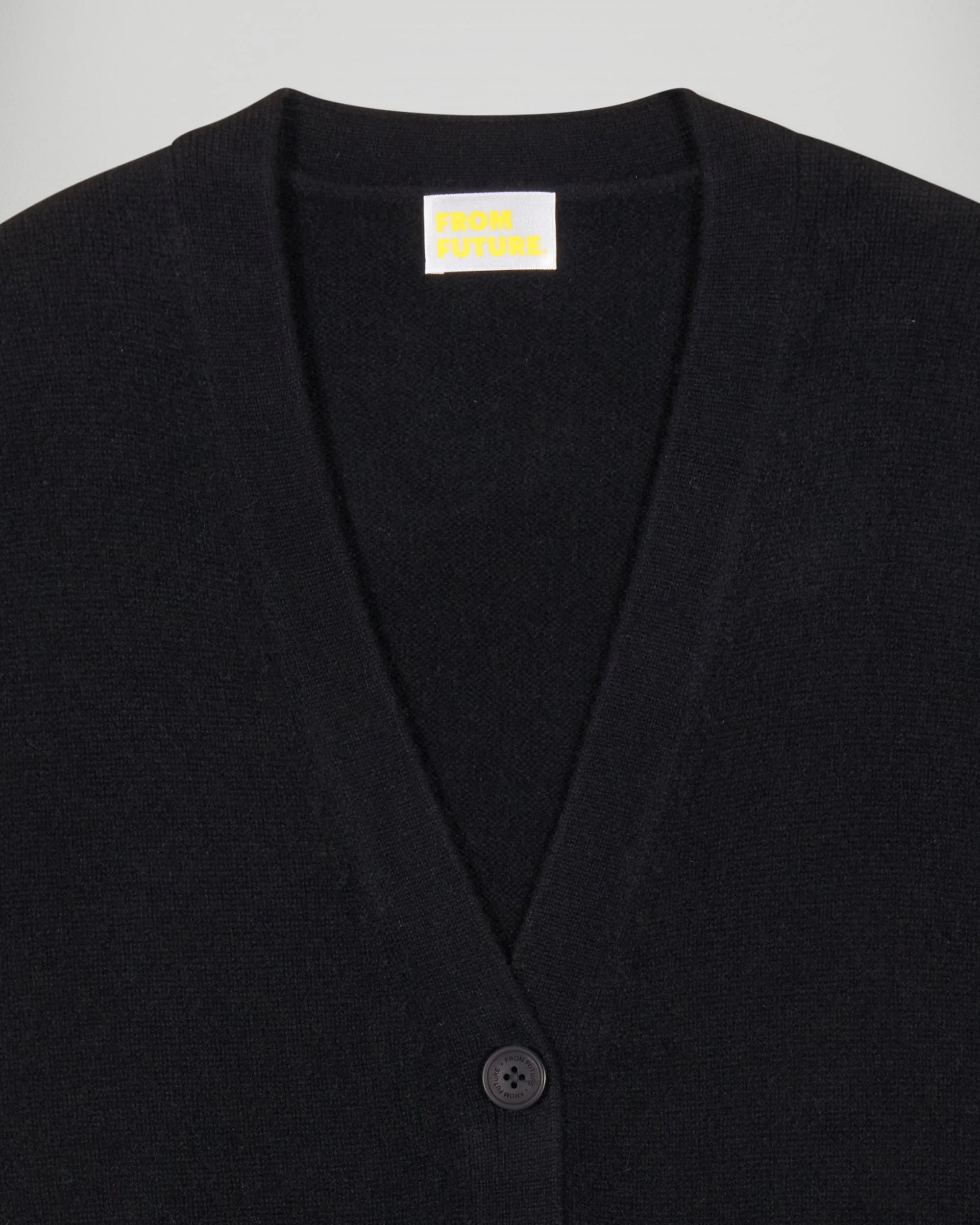 Cardigan sweater (H25 / FEMME / Black) - Image 6