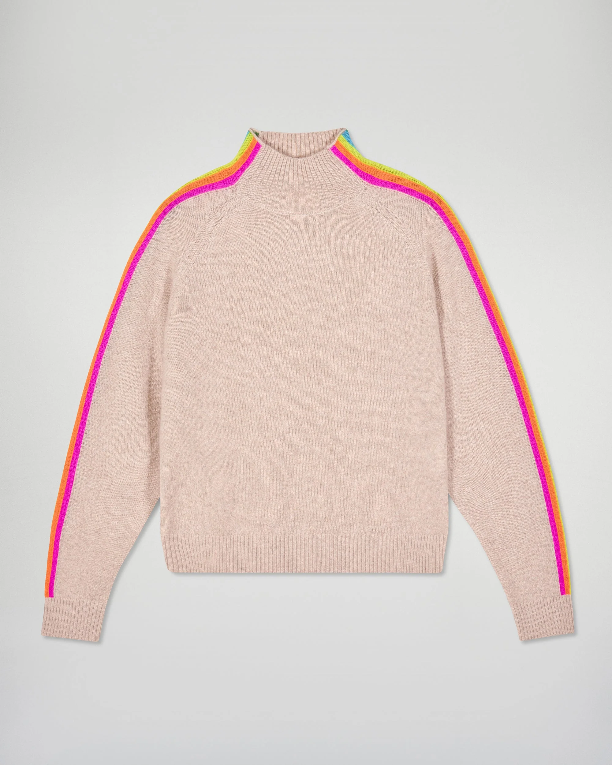 Mock Neck Sweater (H25 / FEMME / Heather Gray) - Image 5