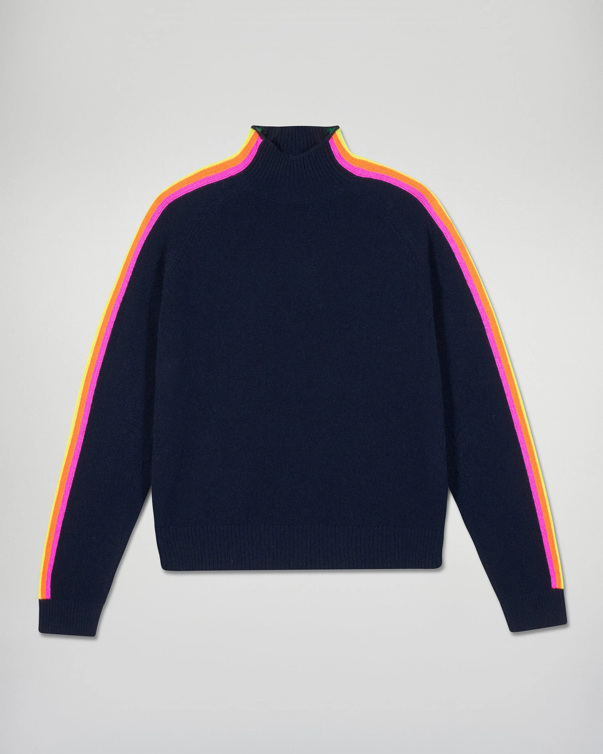 Mock Neck Sweater (H25 / FEMME / Navy) - Image 5