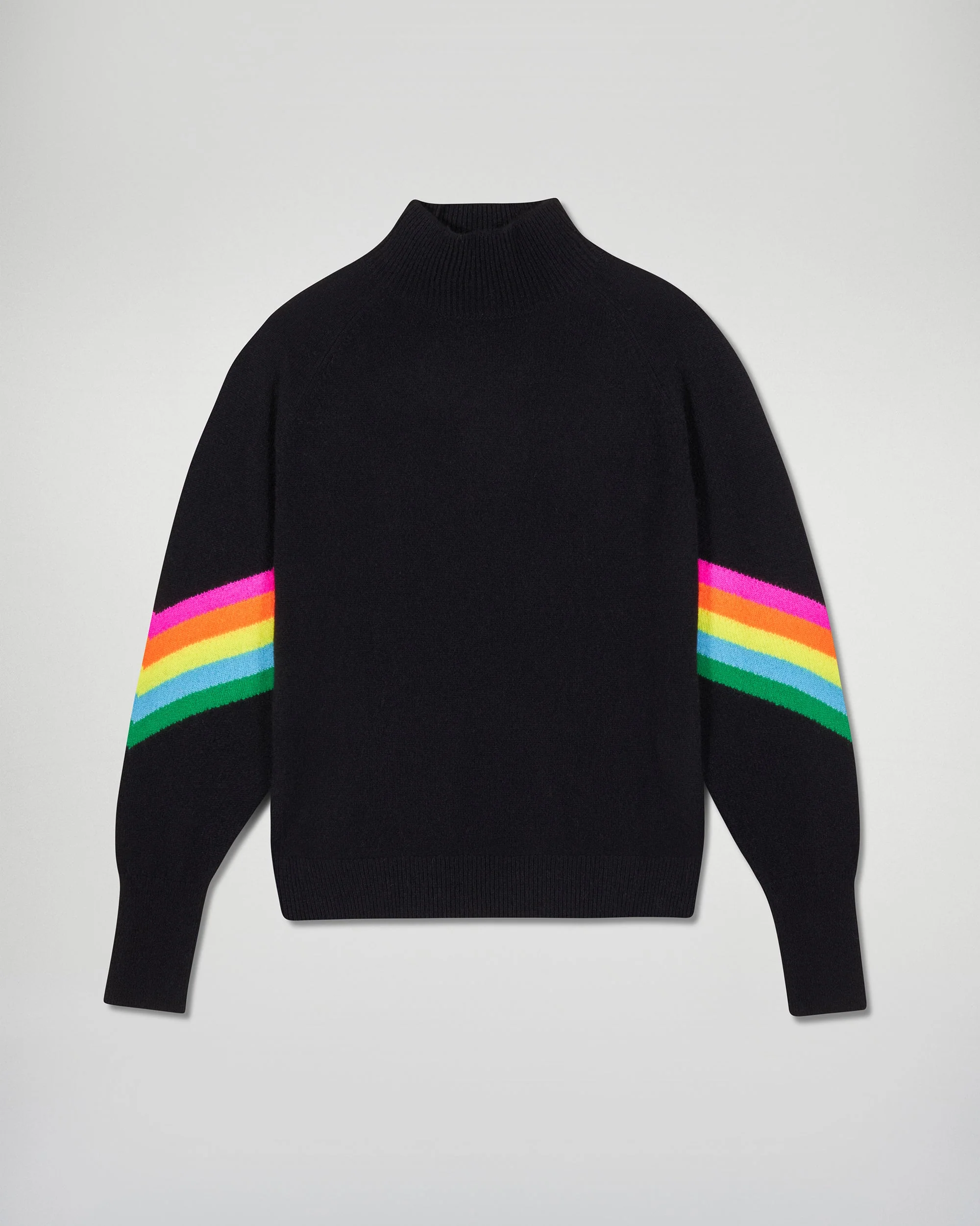 Mock Neck Sweater (H25 / FEMME / Black) - Image 5