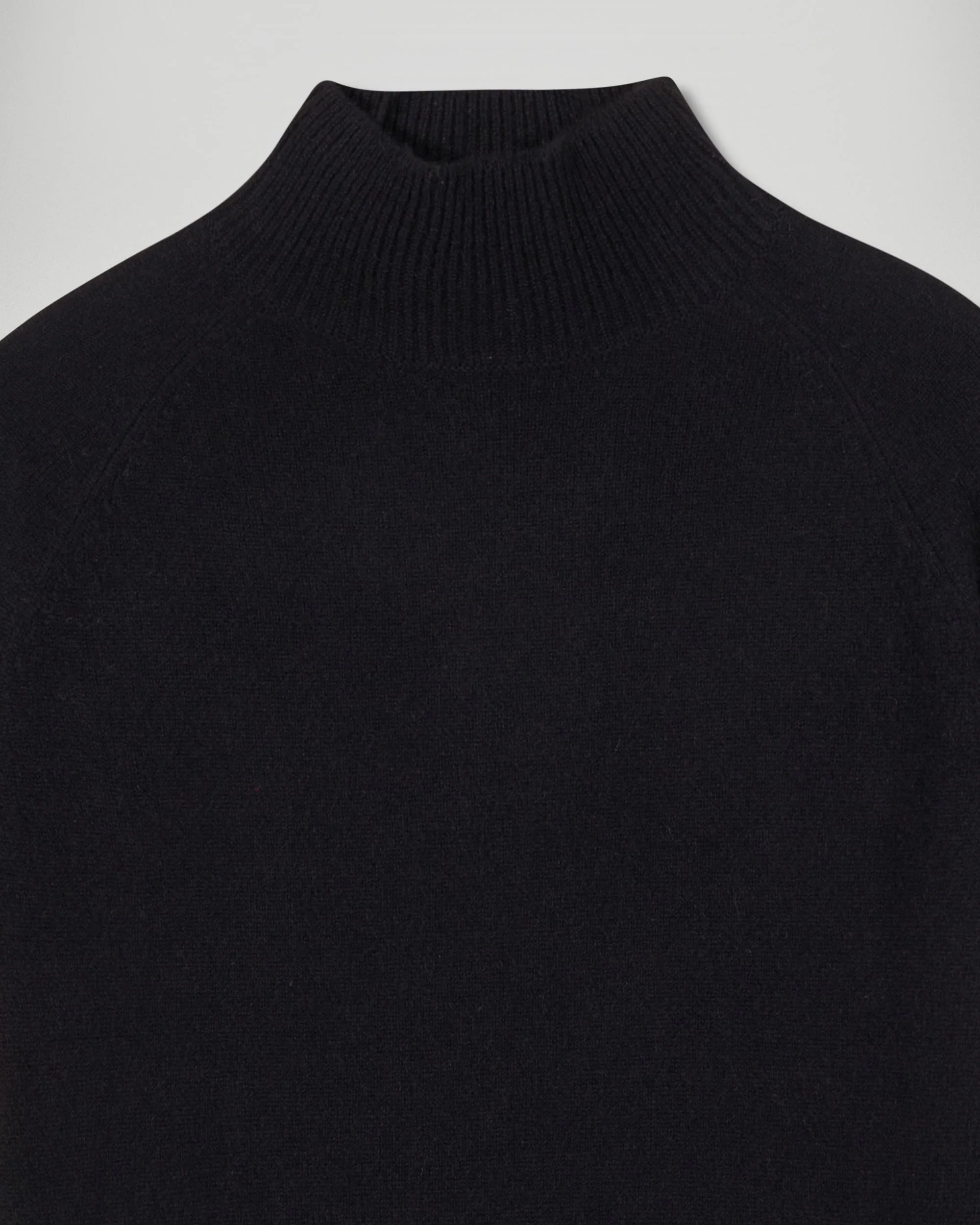 Mock Neck Sweater (H25 / FEMME / Black) - Image 6