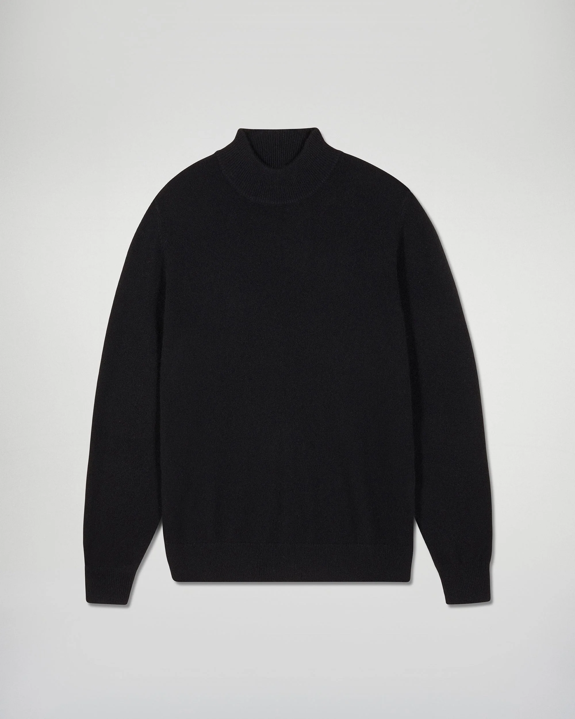 Mock Neck Sweater (H25 / HOMME / Black) - Image 5