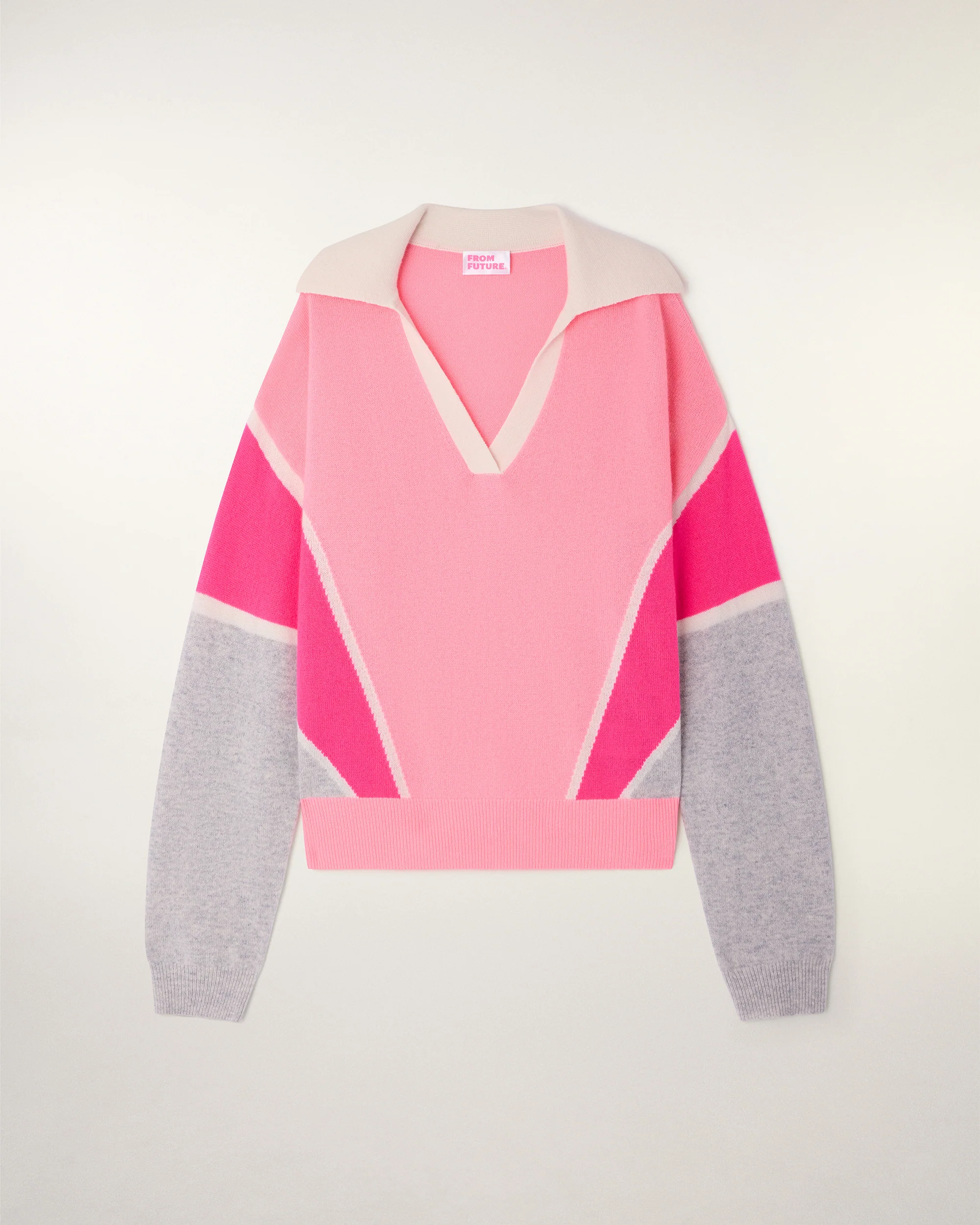Polo Neck Sweater (S26 / FEMME / Star Pink) - Image 5
