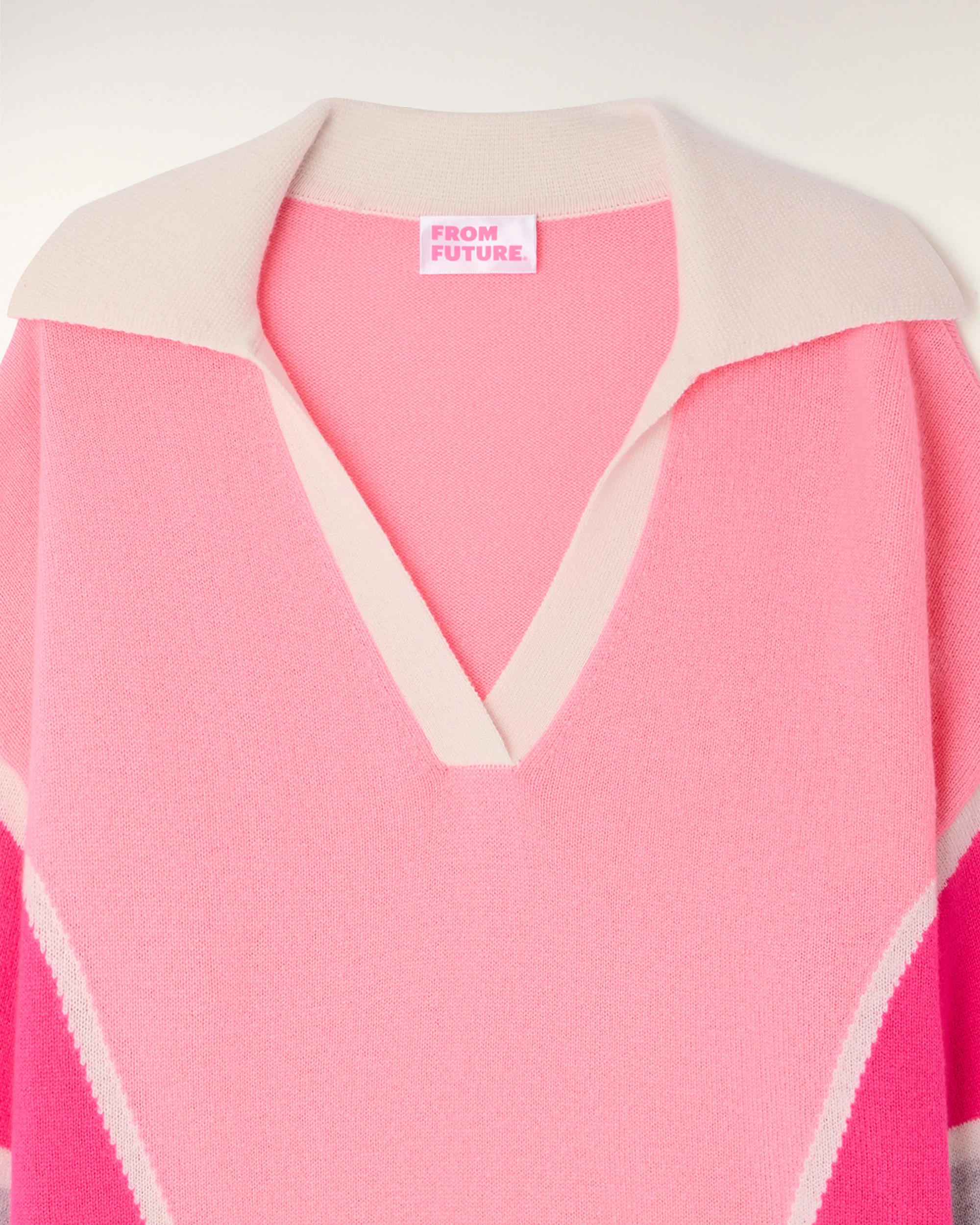 Polo Neck Sweater (S26 / FEMME / Star Pink) - Image 6
