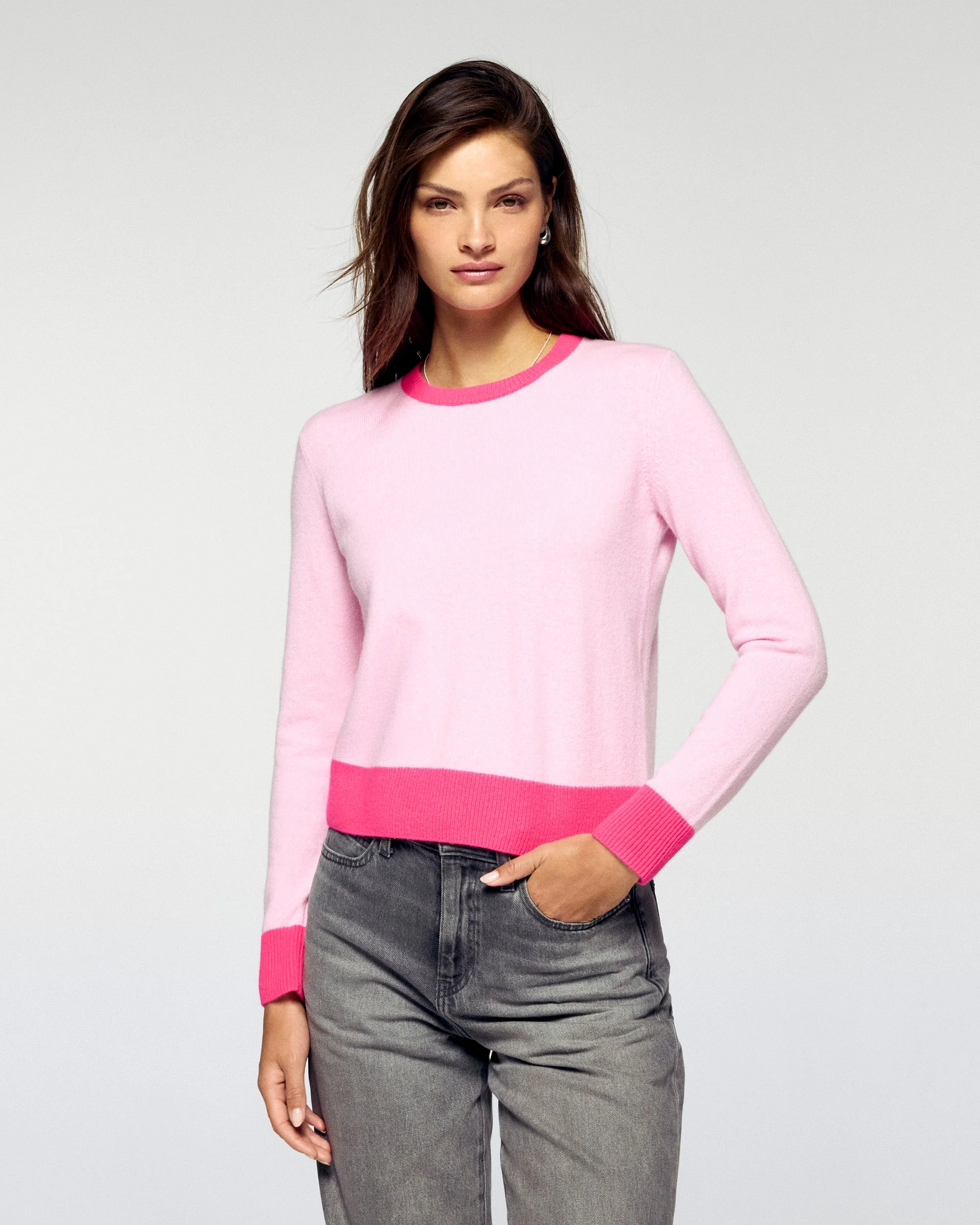 Crewneck Sweater (H25 / FEMME / Ballet Pink)