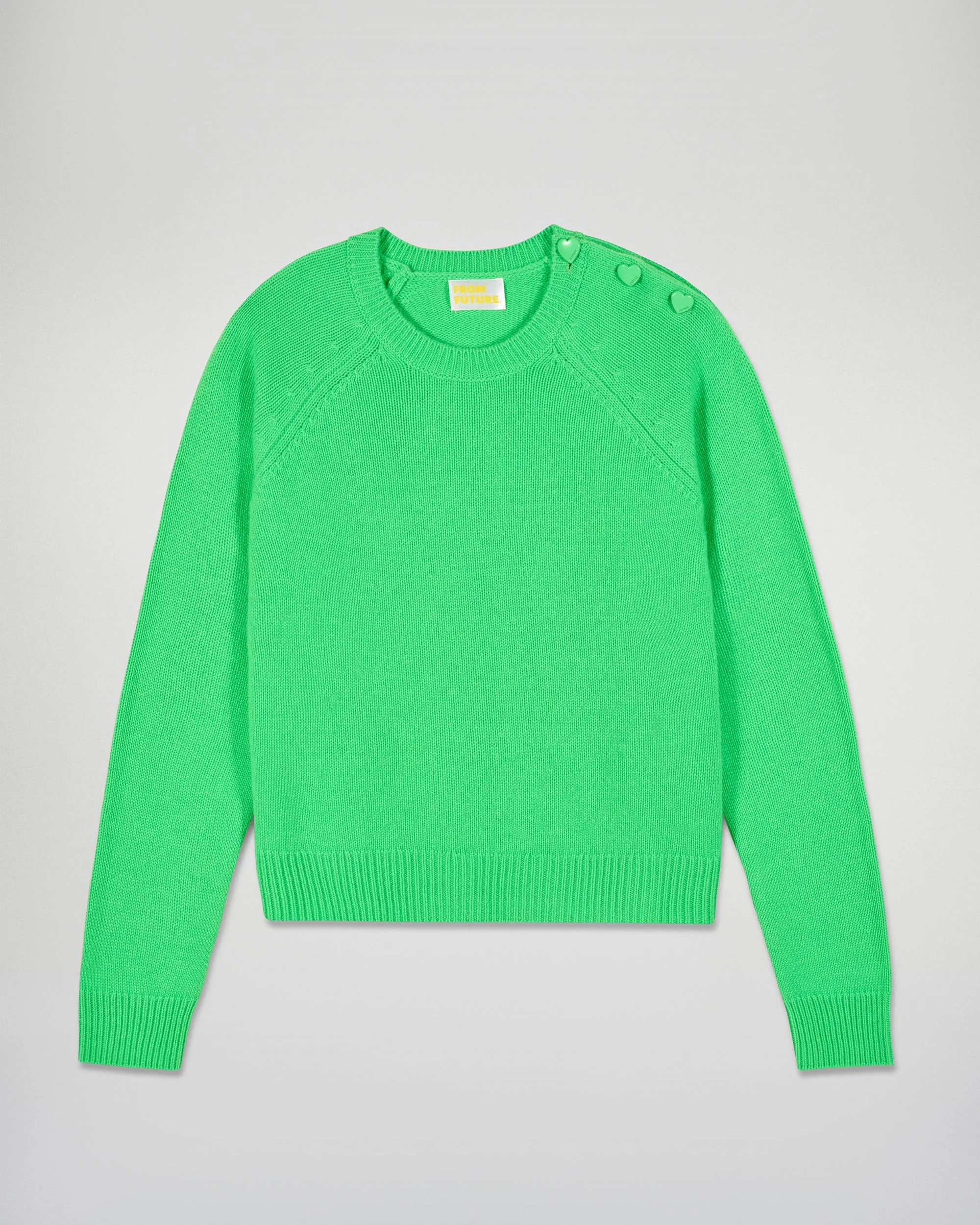 Crewneck Sweater (H25 / WOMEN / Cosmic Green) - Image 5