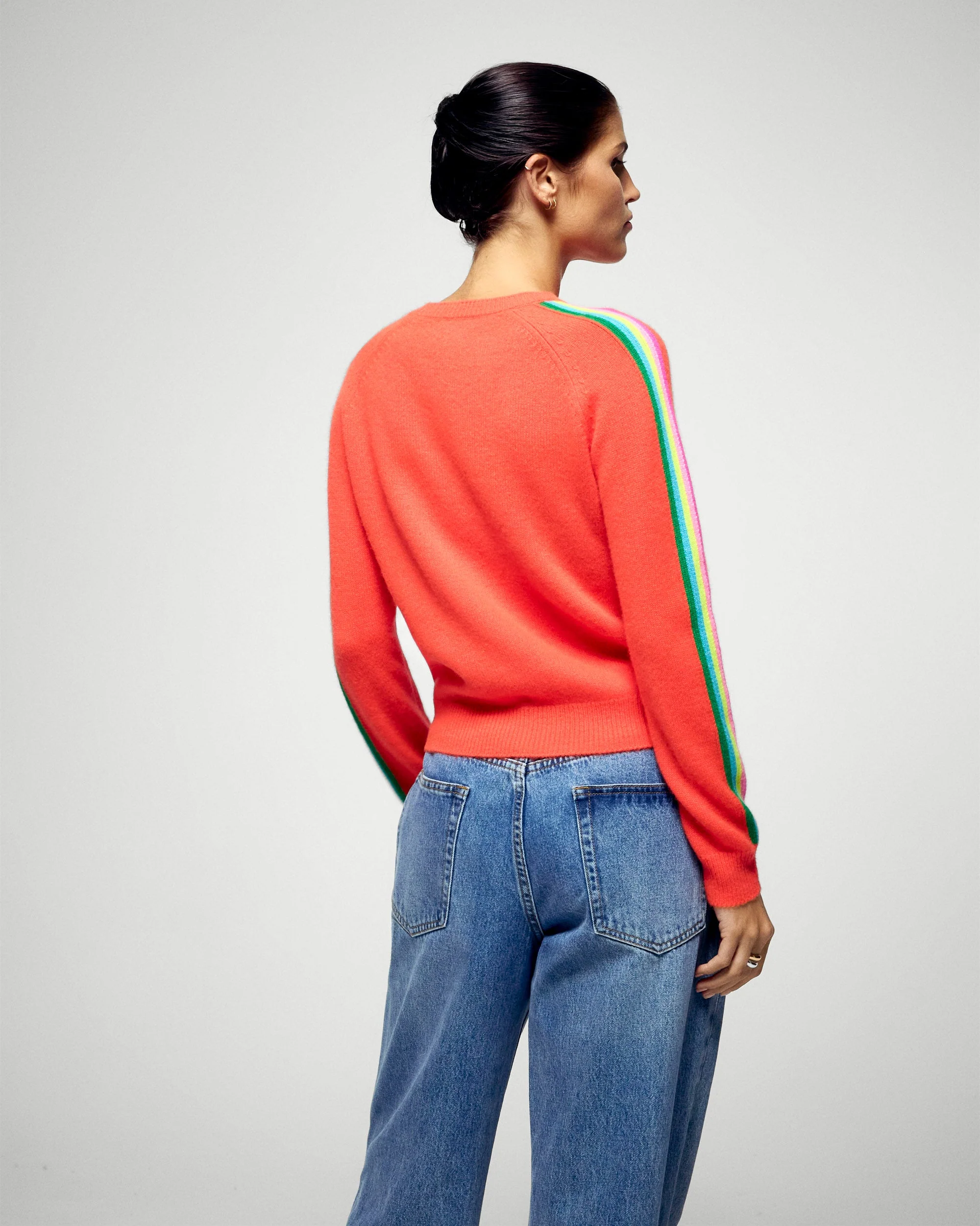 Crewneck Sweaters (H25 / FEMME / Cosmic Orange) - Image 4