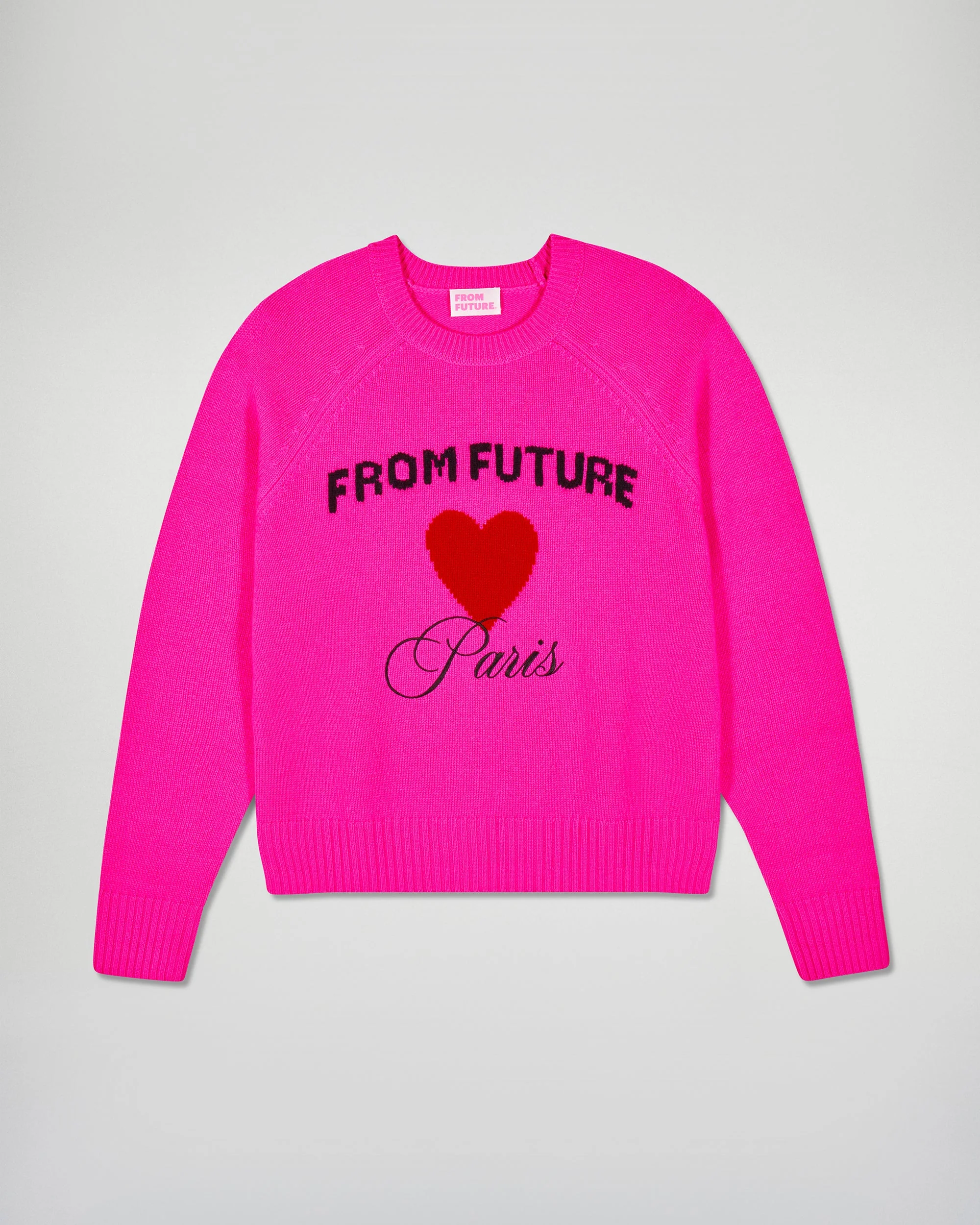 Crew Neck Sweater (H25 / FEMME / Cosmic Pink) - Image 6