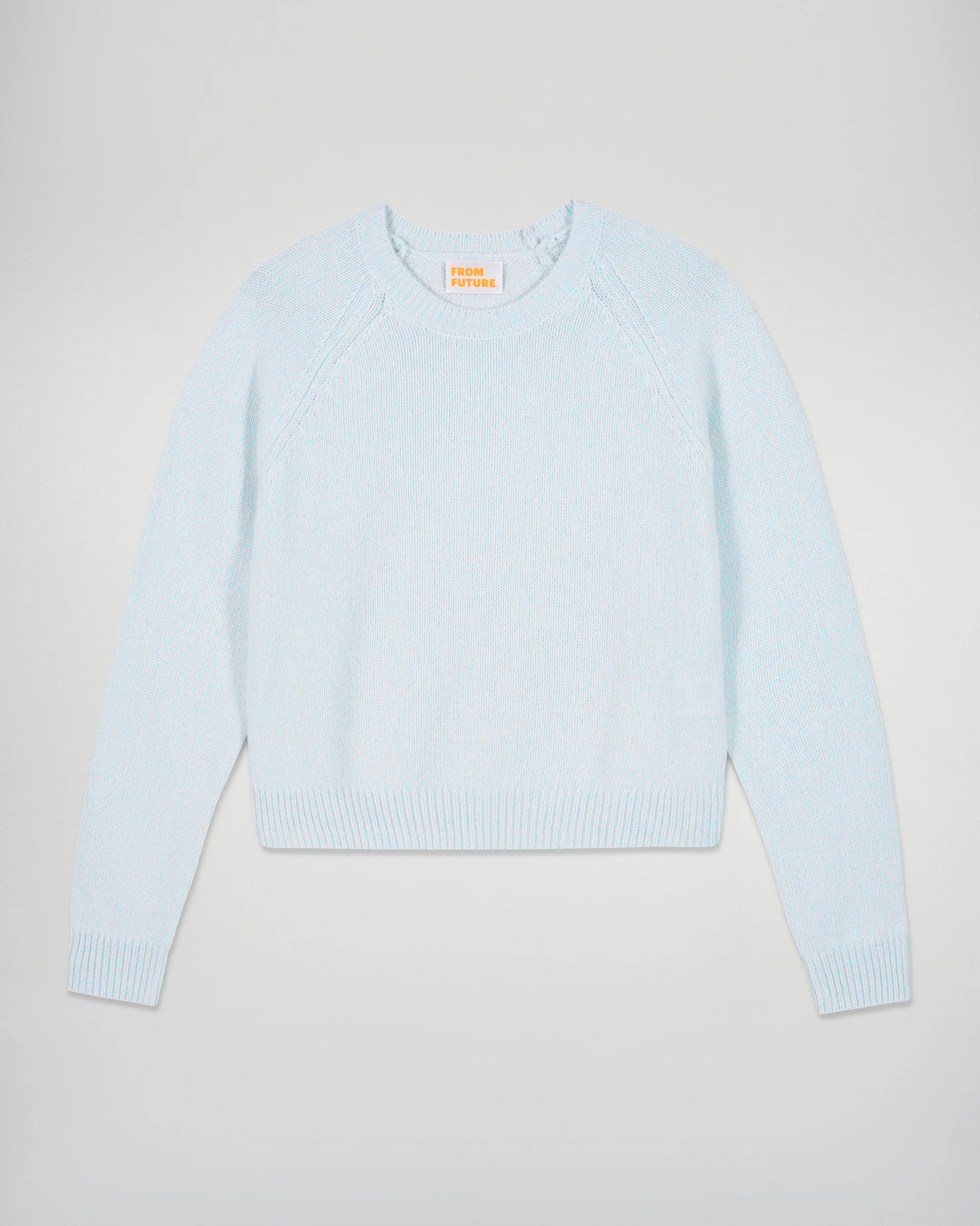 Crewneck Sweater (H25 / WOMEN / Cotton Sky) - Image 5