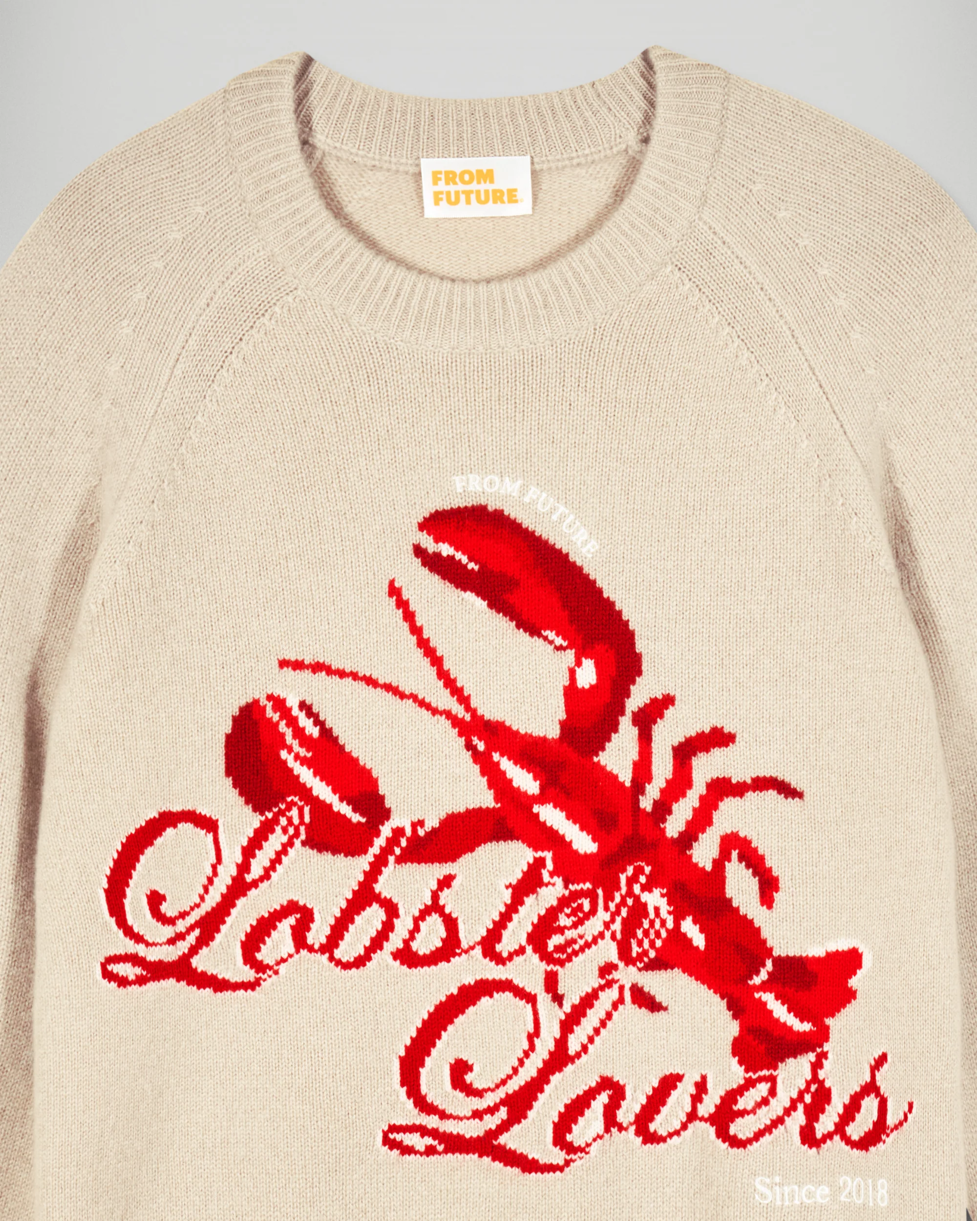 Crewneck Sweater (H25 / WOMEN / Iced Sand) - Image 6