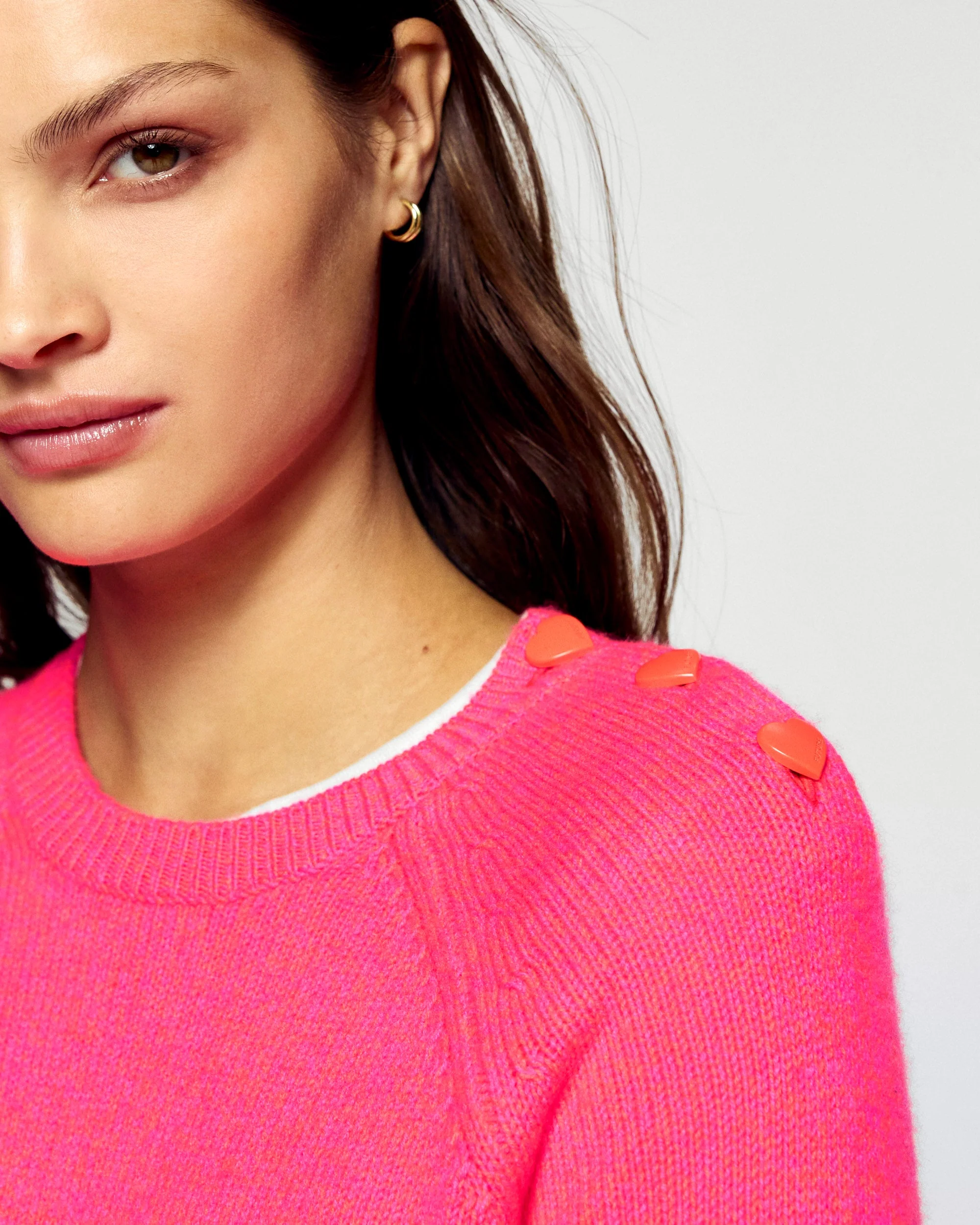 Crewneck Sweater (H25 / WOMEN / Orange Lollipop) - Image 2