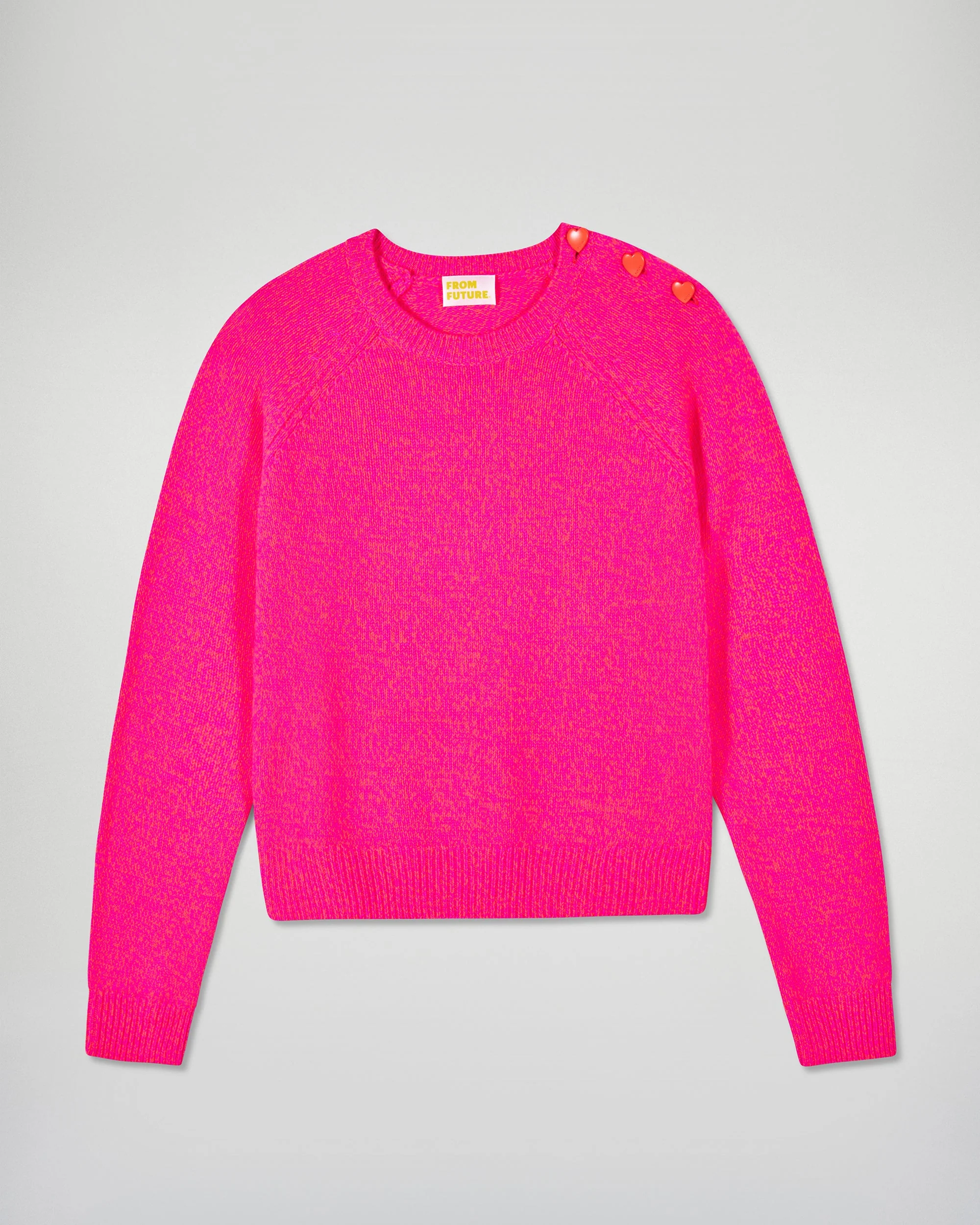 Crewneck Sweater (H25 / WOMEN / Orange Lollipop) - Image 5