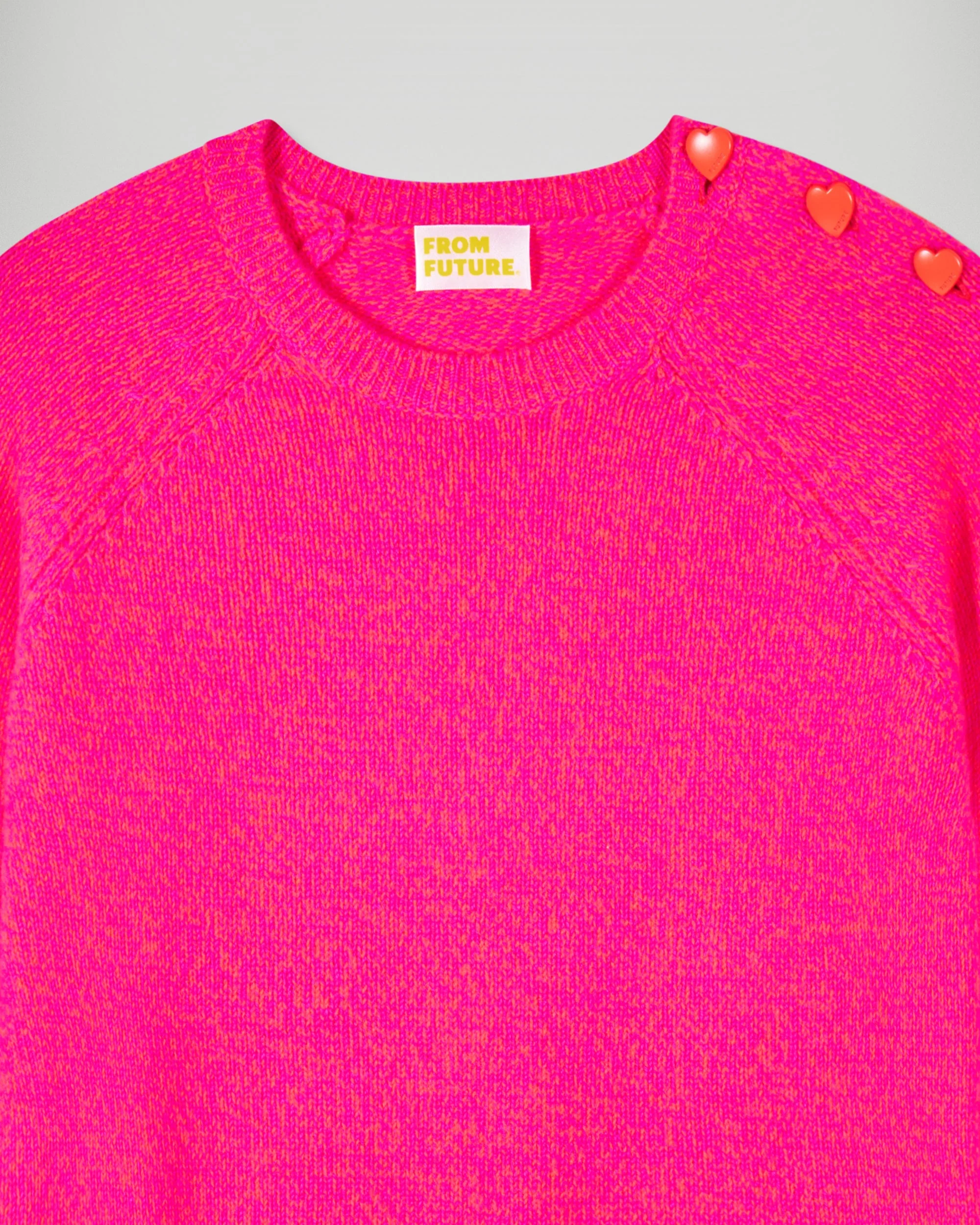 Crewneck Sweater (H25 / WOMEN / Orange Lollipop) - Image 6