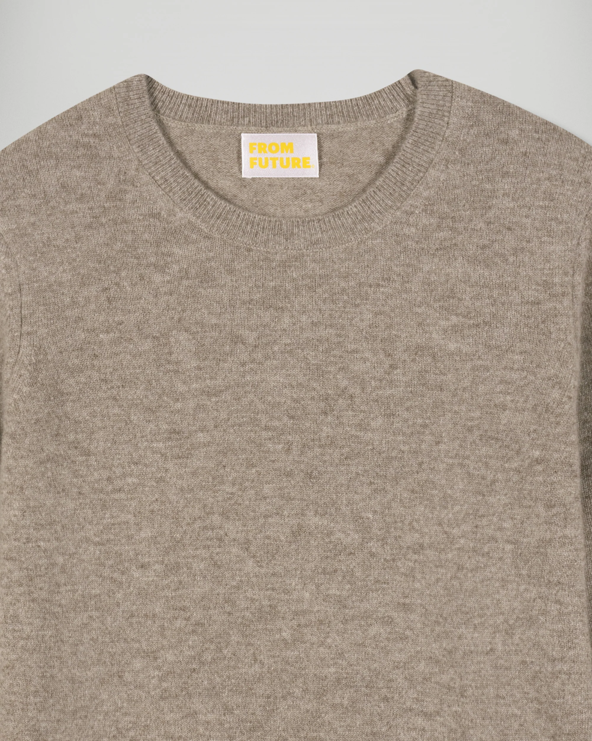 Crewneck Sweaters (H25 / FEMME / Taupe) - Image 6