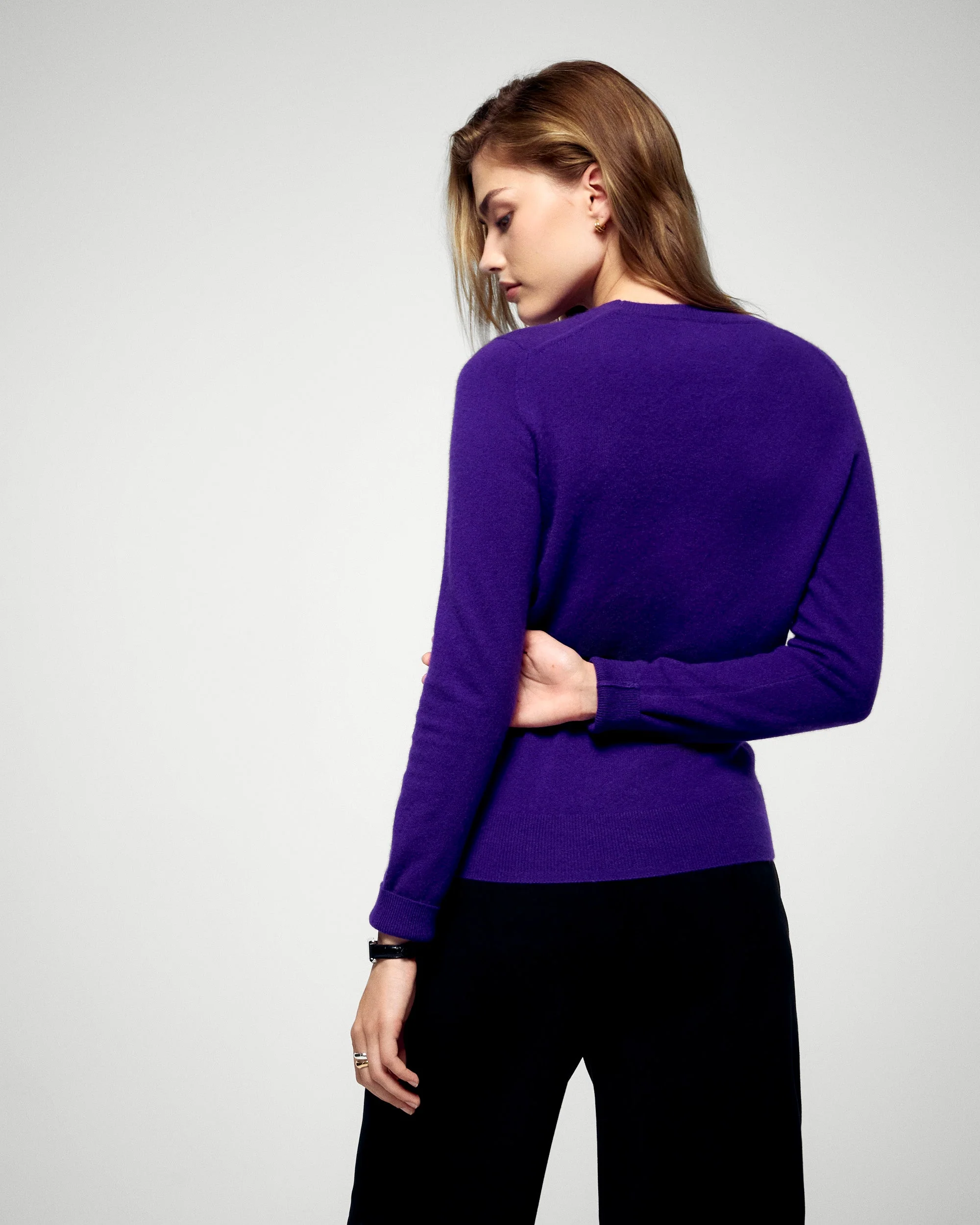 Crewneck Sweaters (H25 / FEMME / Velvet Purple) - Image 4