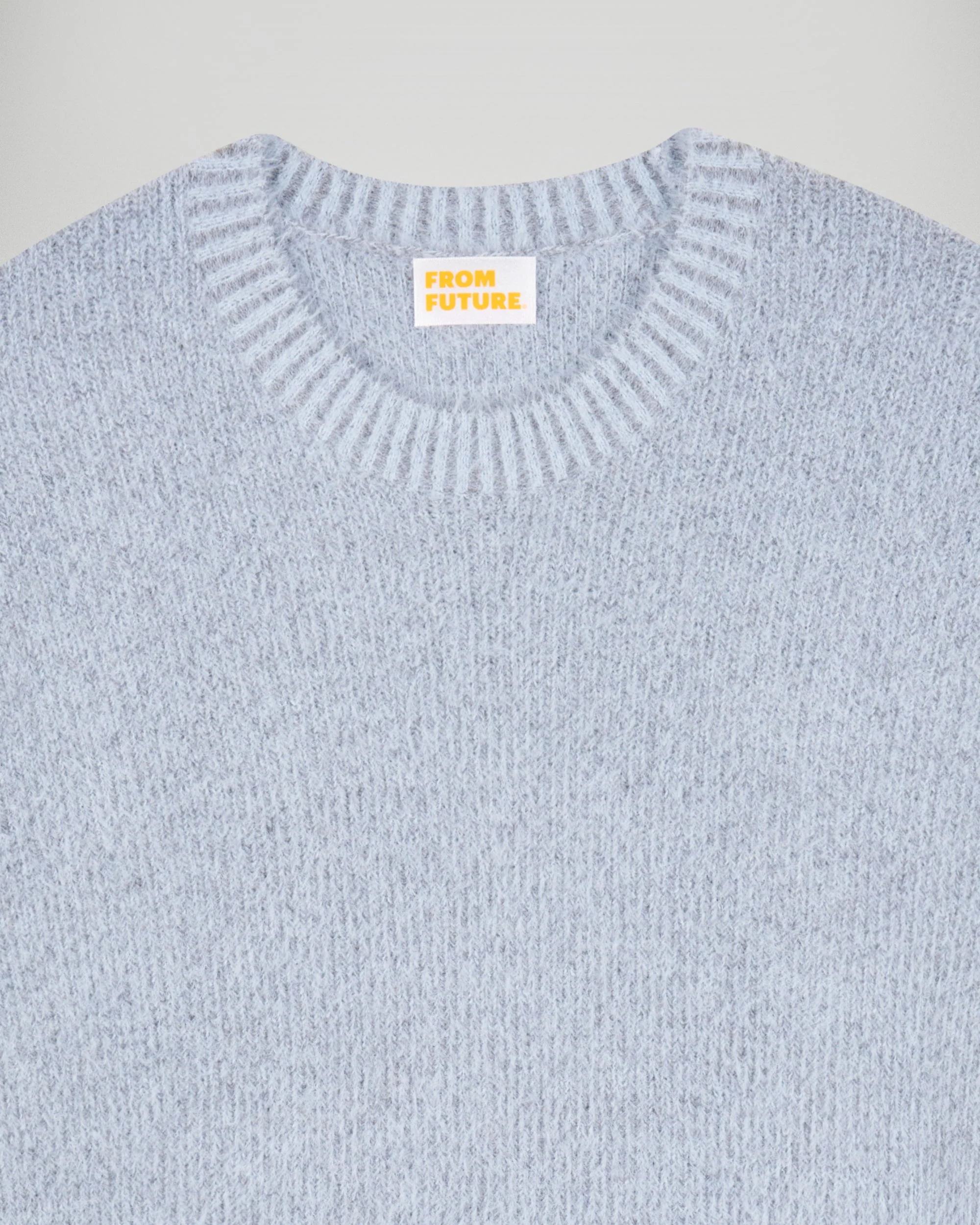 Crew Neck Sweater (H25 / HOMME / Snowy Blue) - Image 6