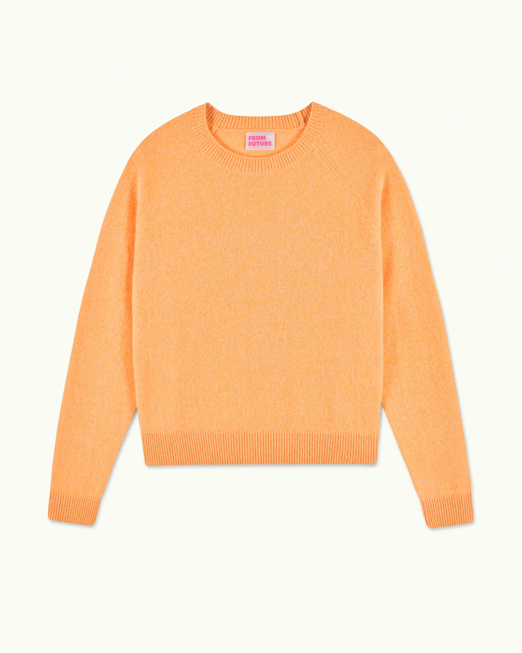Light Raglan Sleeve Crewneck Sweater (S25 / WOMEN / Elctrc Orng Mln) - Image 6