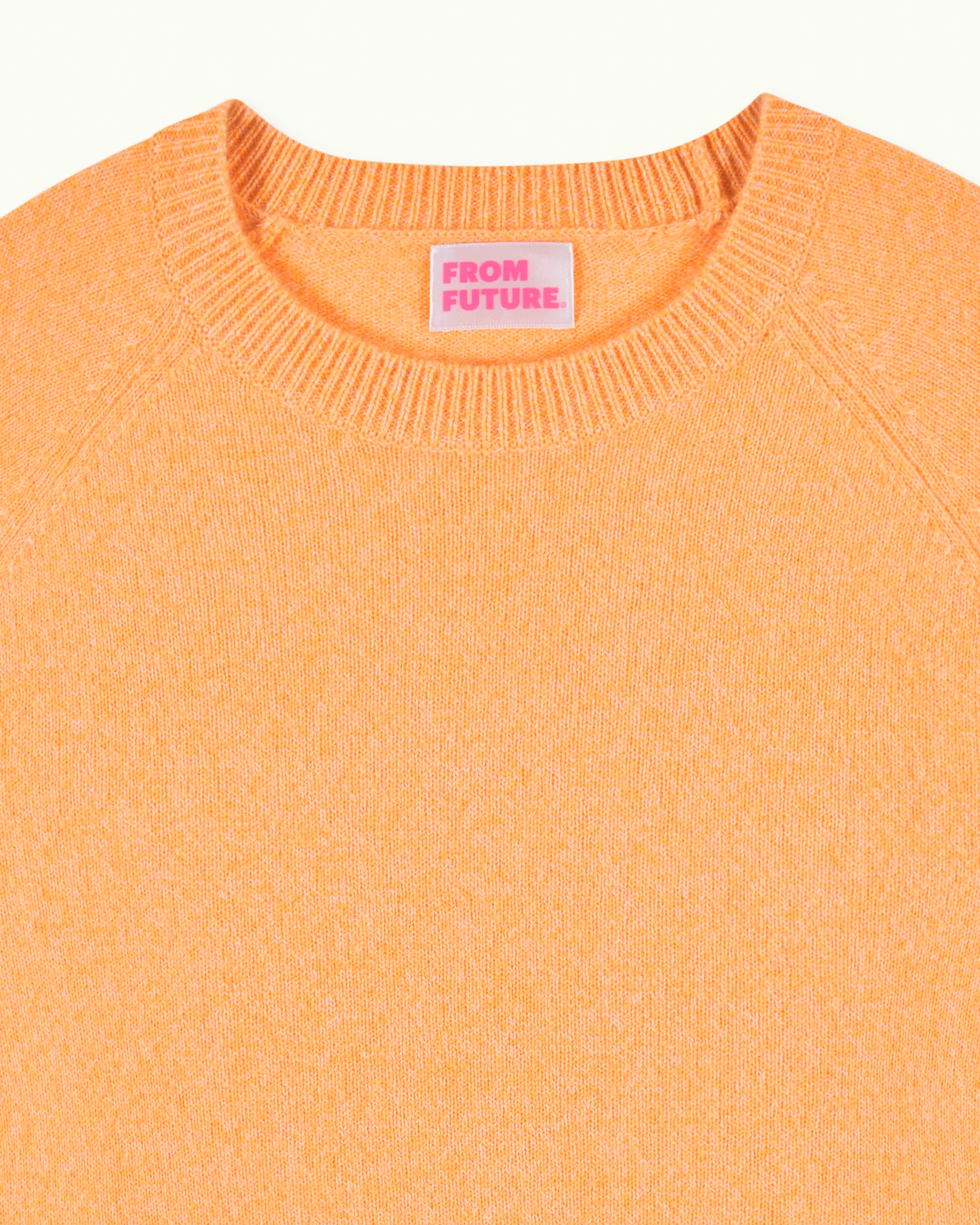 Light Raglan Sleeve Crewneck Sweater (S25 / WOMEN / Elctrc Orng Mln) - Image 7