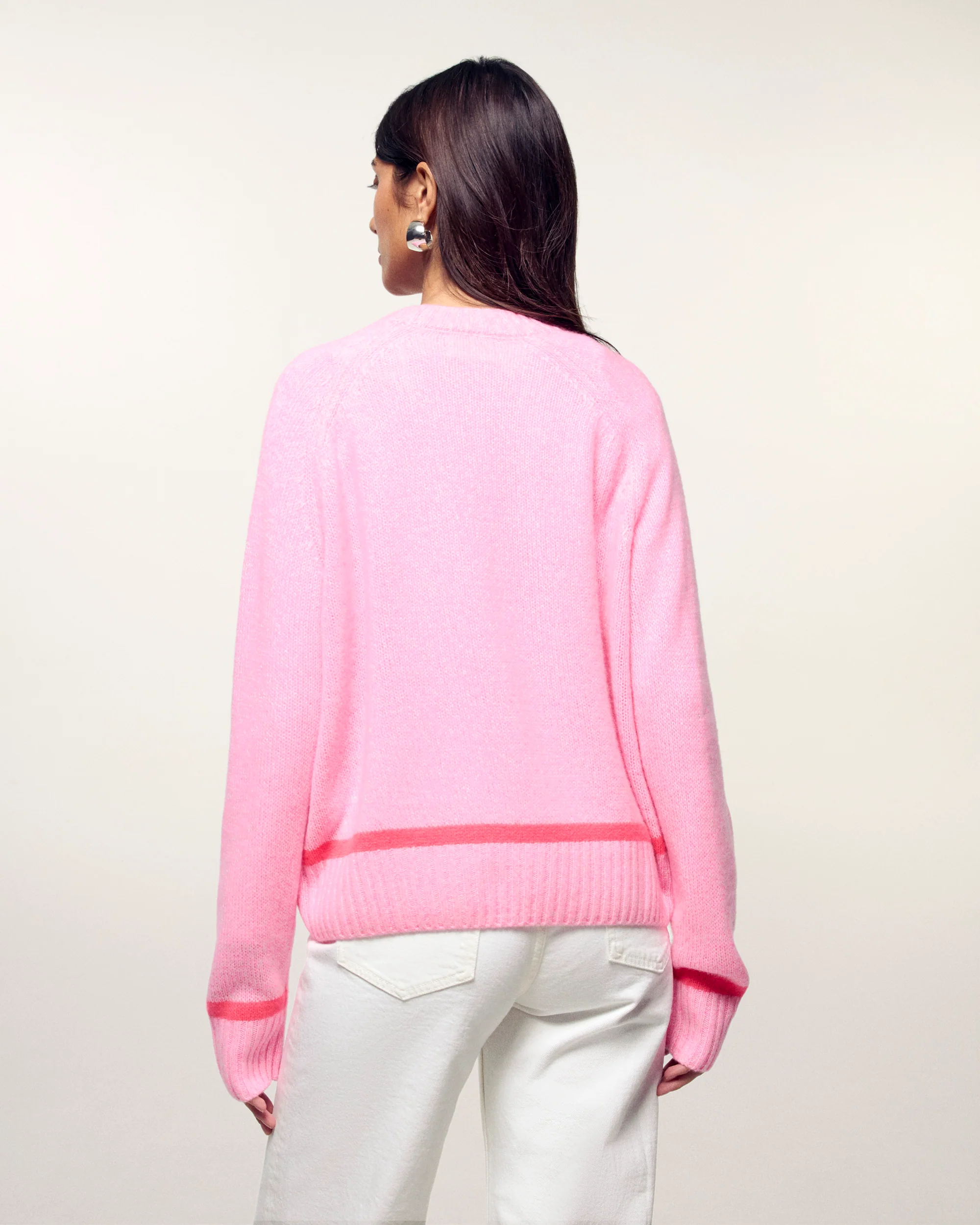 Crewneck Sweater (S26/ FEMME/ Candy Mouliné) - Image 4