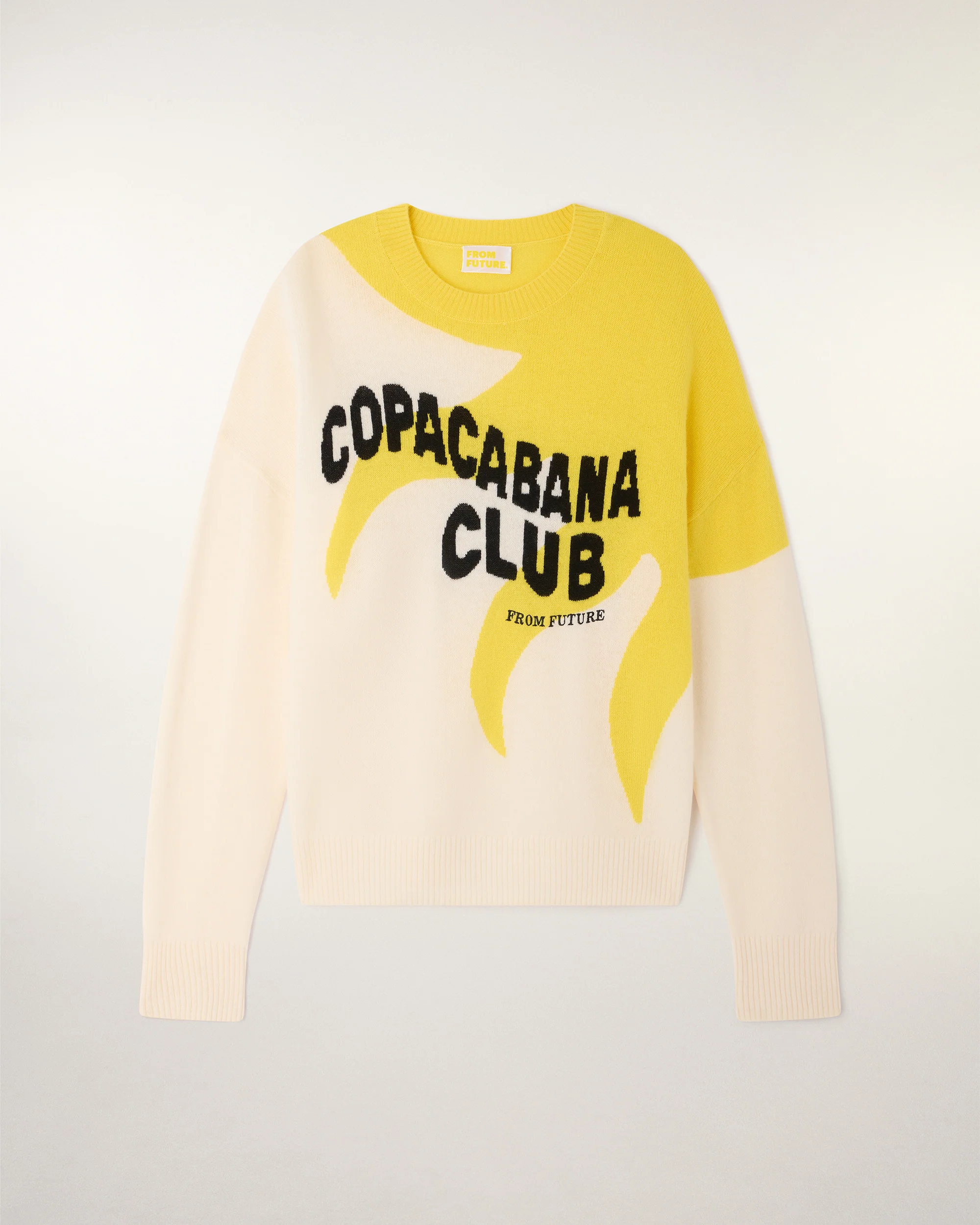 "Copacabana Club" Crewneck Sweater (S26/ FEMME/ Ecru) - Image 9