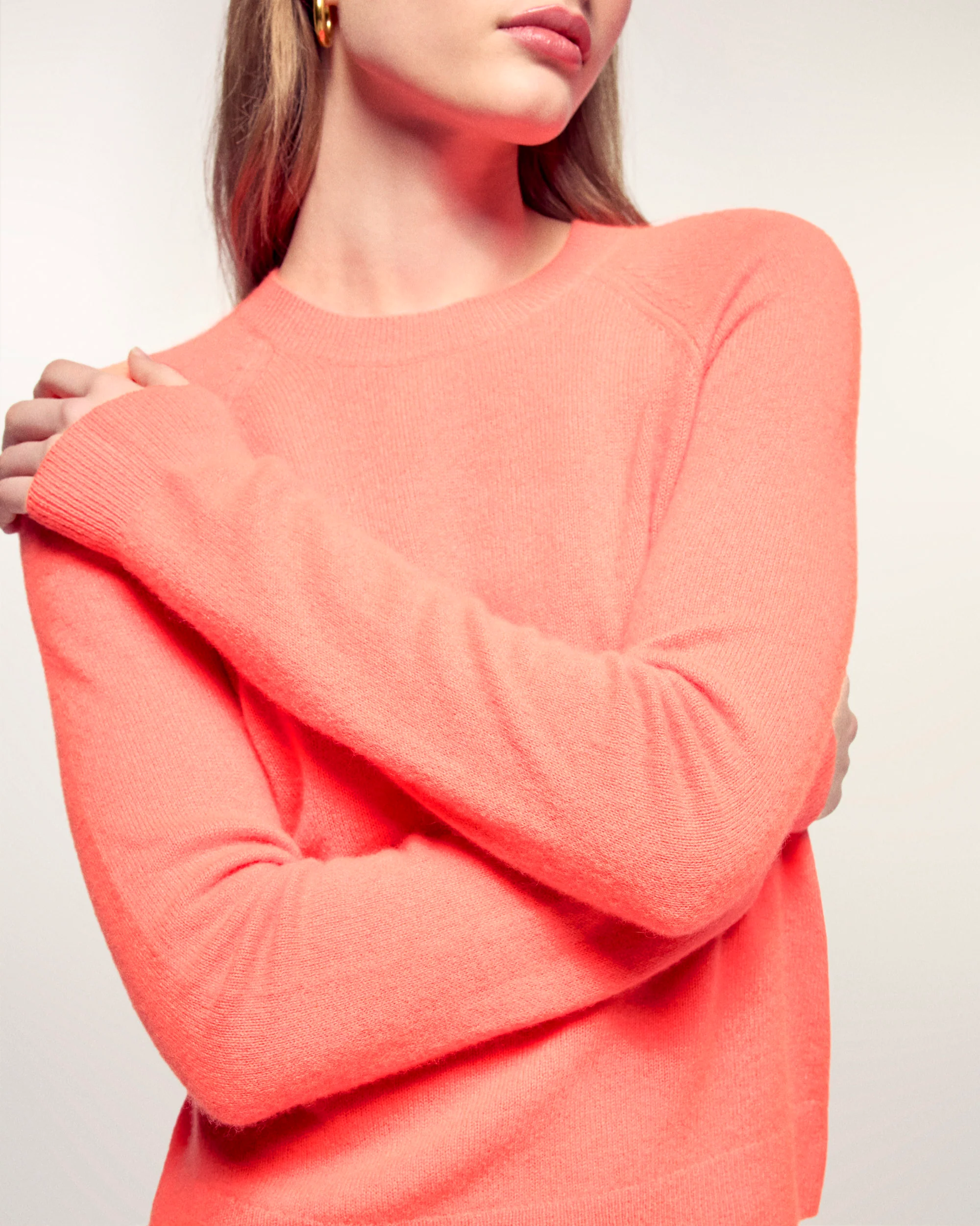 Crewneck Sweater (S26 / FEMME / Fire Orange) - Image 2