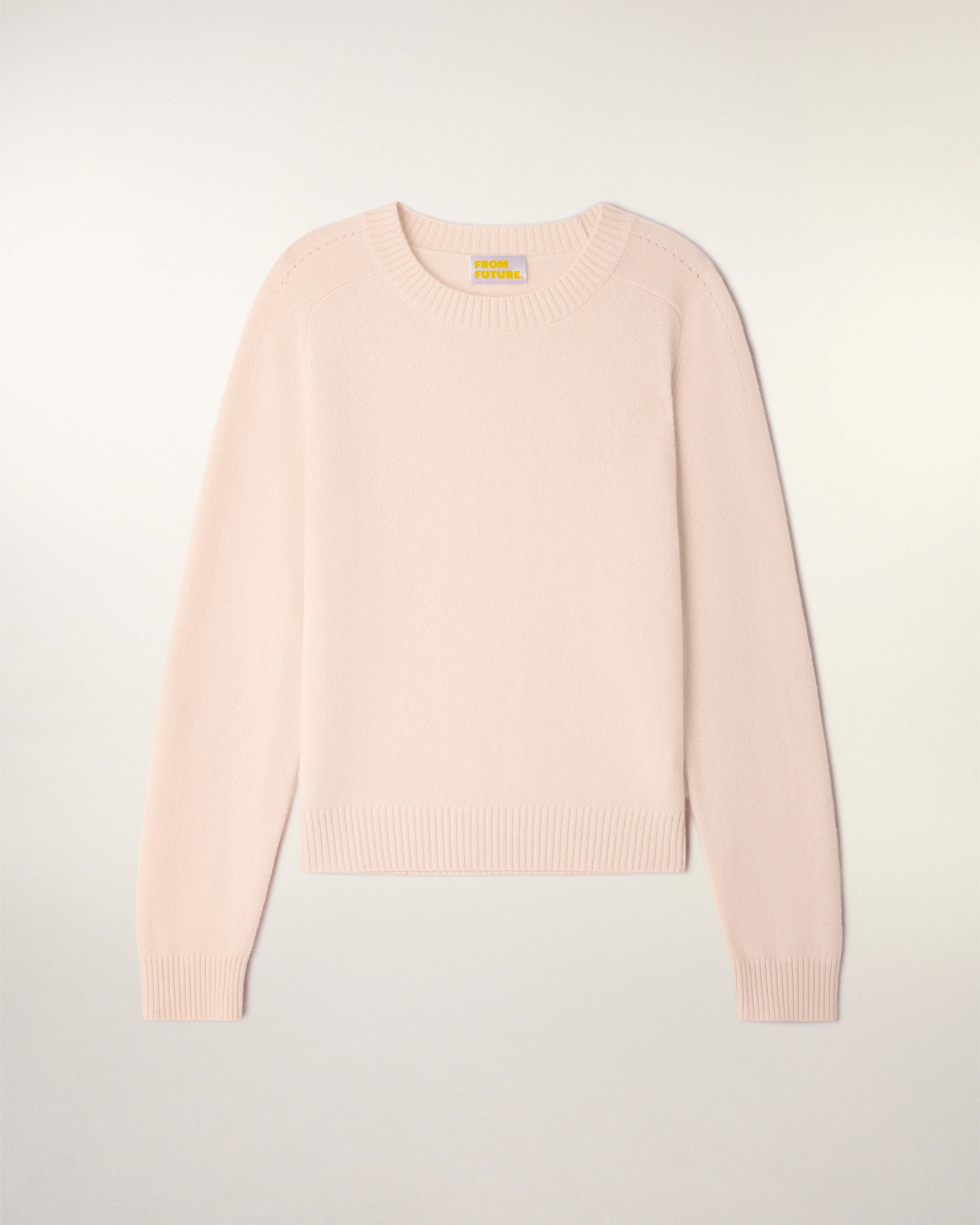 Heart Jacquard Crewneck Sweater (S26/ FEMME/ Sable) - Image 5