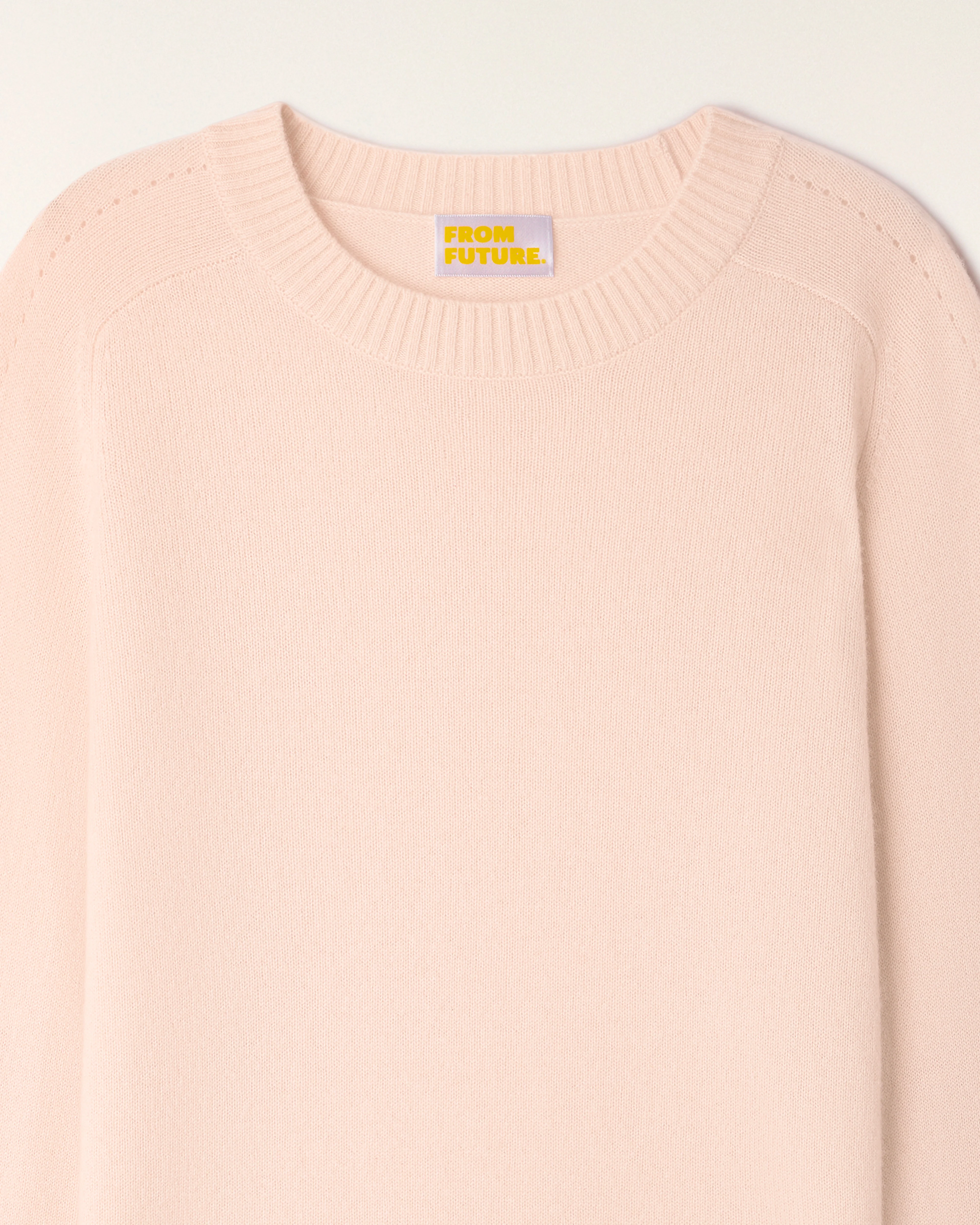 Heart Jacquard Crewneck Sweater (S26/ FEMME/ Sable) - Image 6